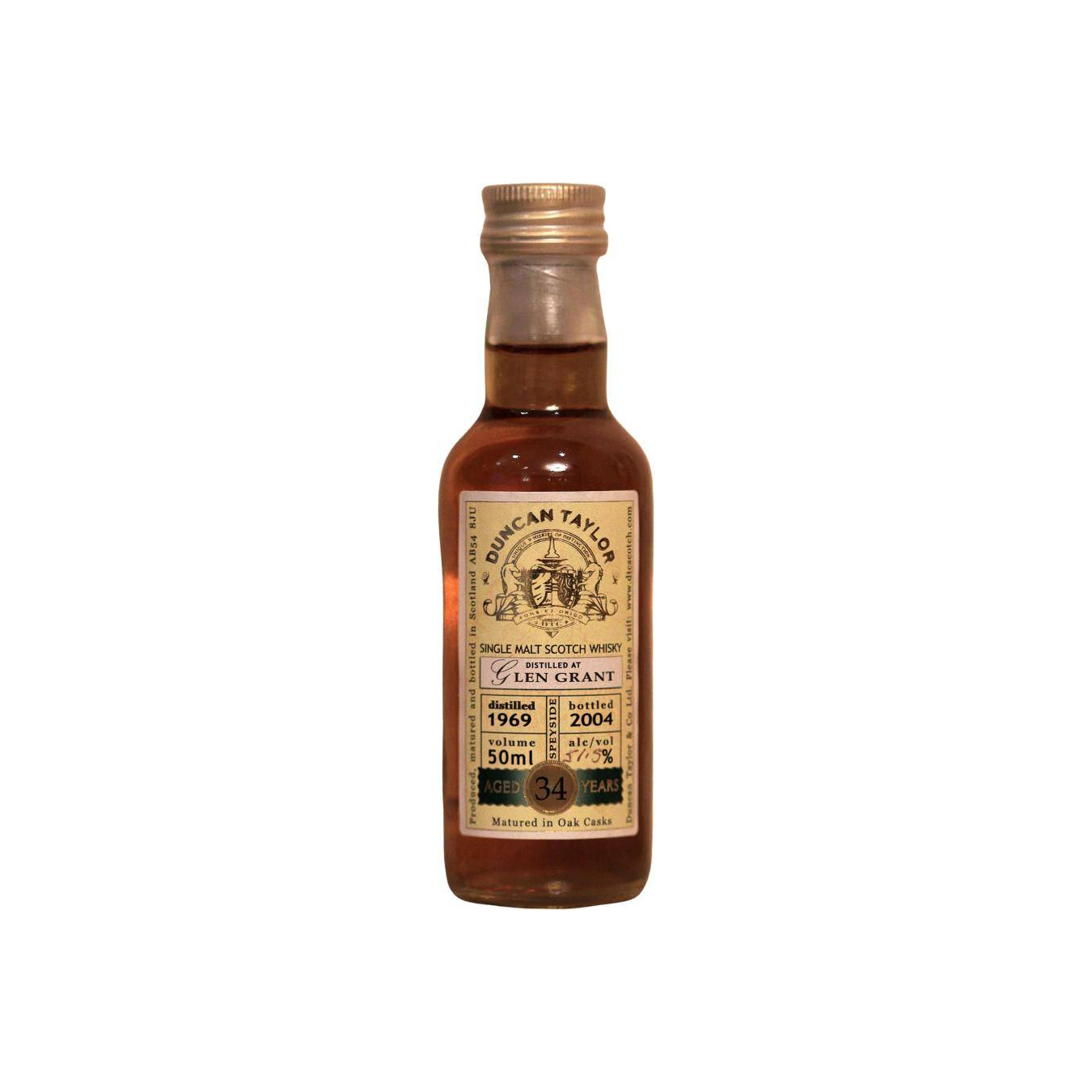Glen Grant Rare Auld 34 Years Single Malt Whisky 2
