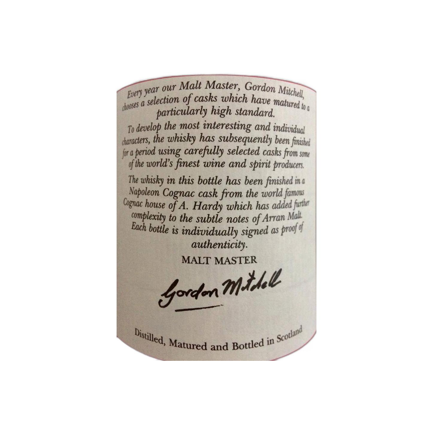 Arran Limited Edition Single Malt Whisky 3