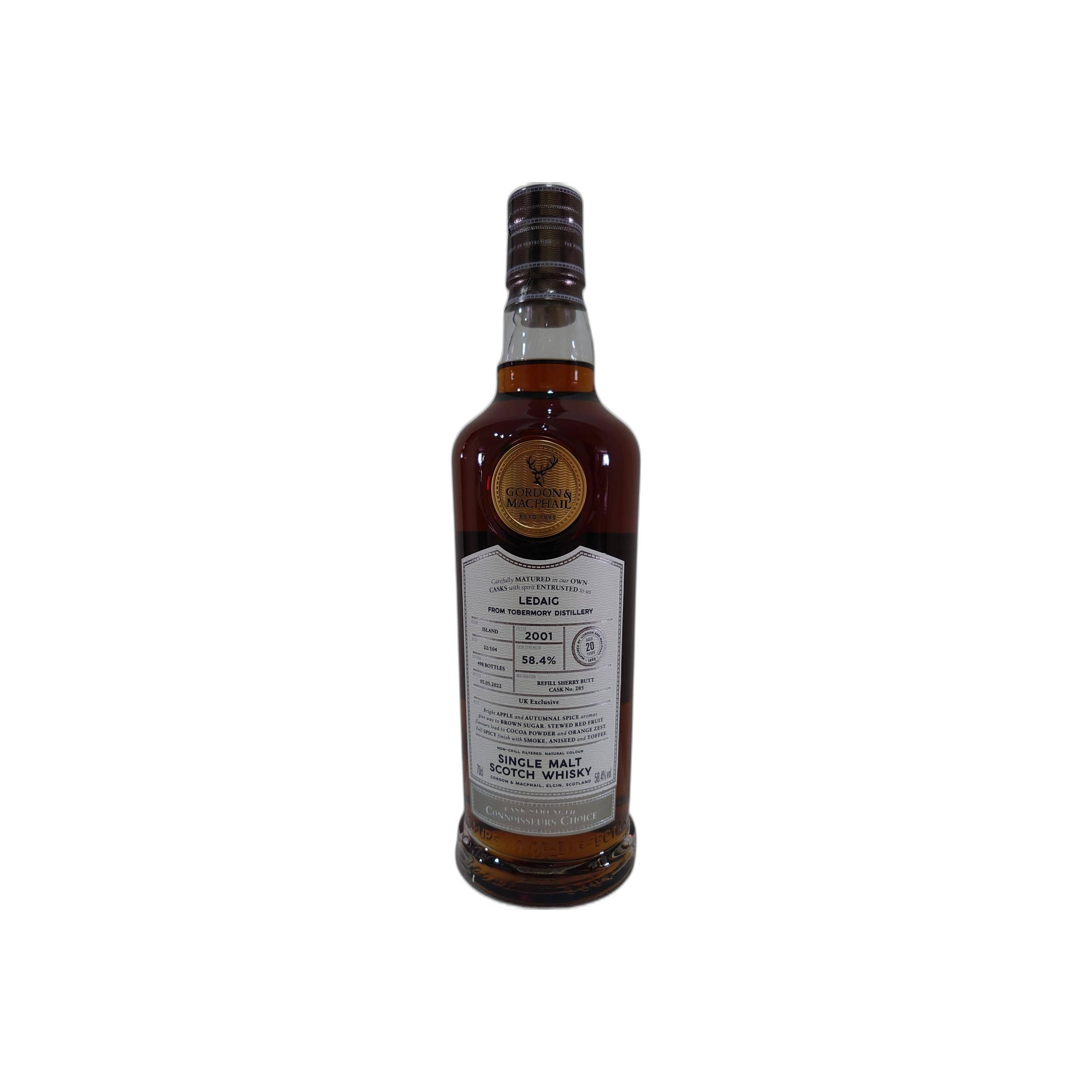 Tobermory Connoisseurs Choice - Cask Strength 2001 20 Years Single Malt Whisky