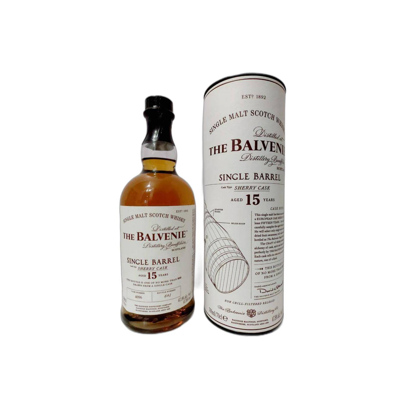 The Balvenie 15 Years Single Malt Whisky