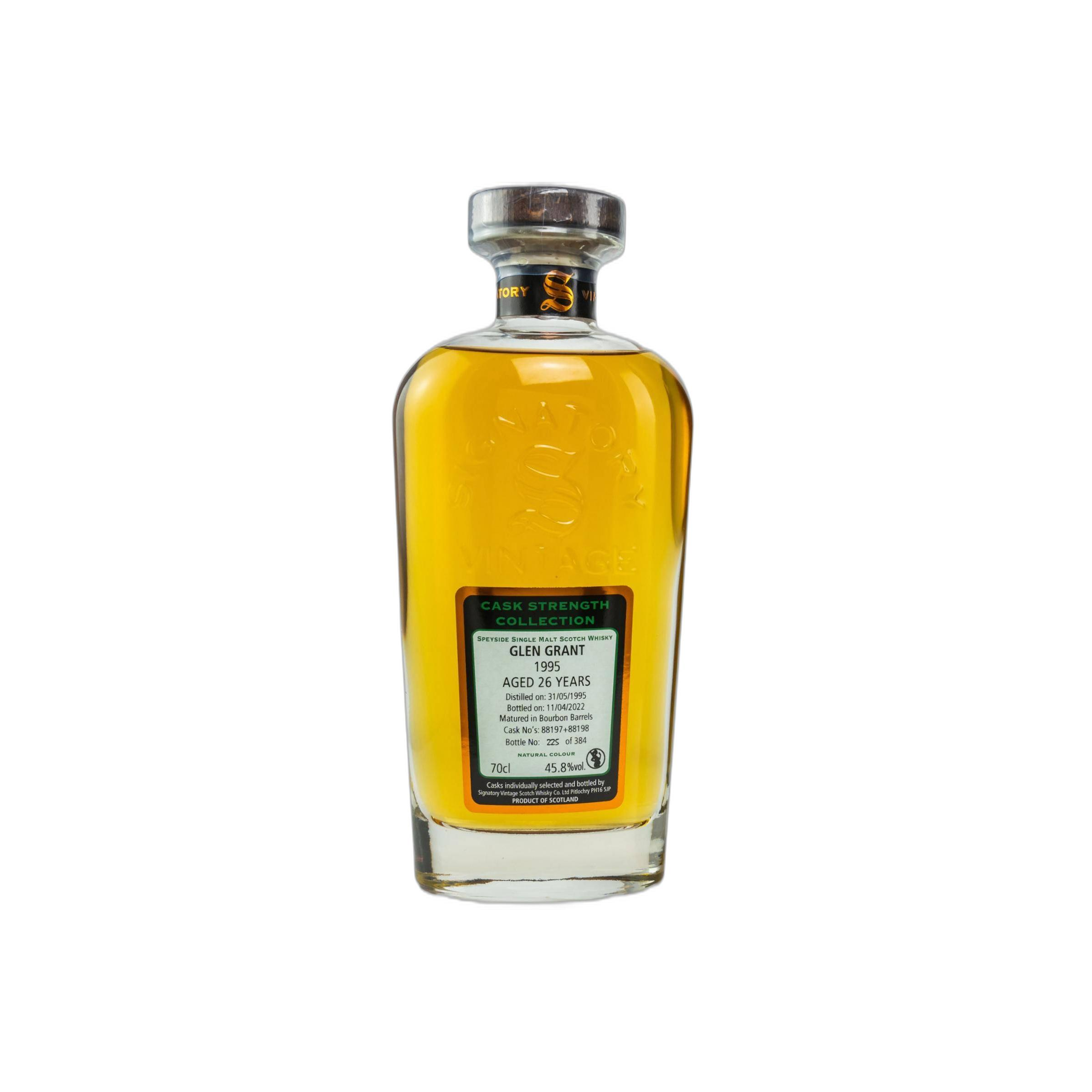 Glen Grant Cask Strength Collection 1995 26 Years Single Malt Whisky