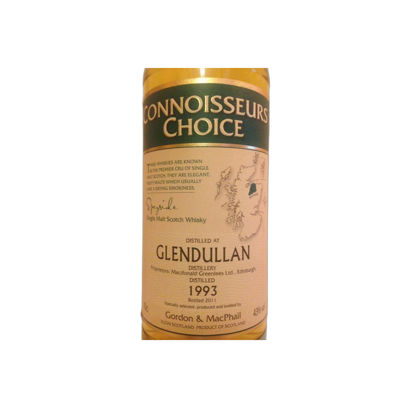 Glendullan Connoisseurs Choice 1993 17 Years Single Malt Whisky 3