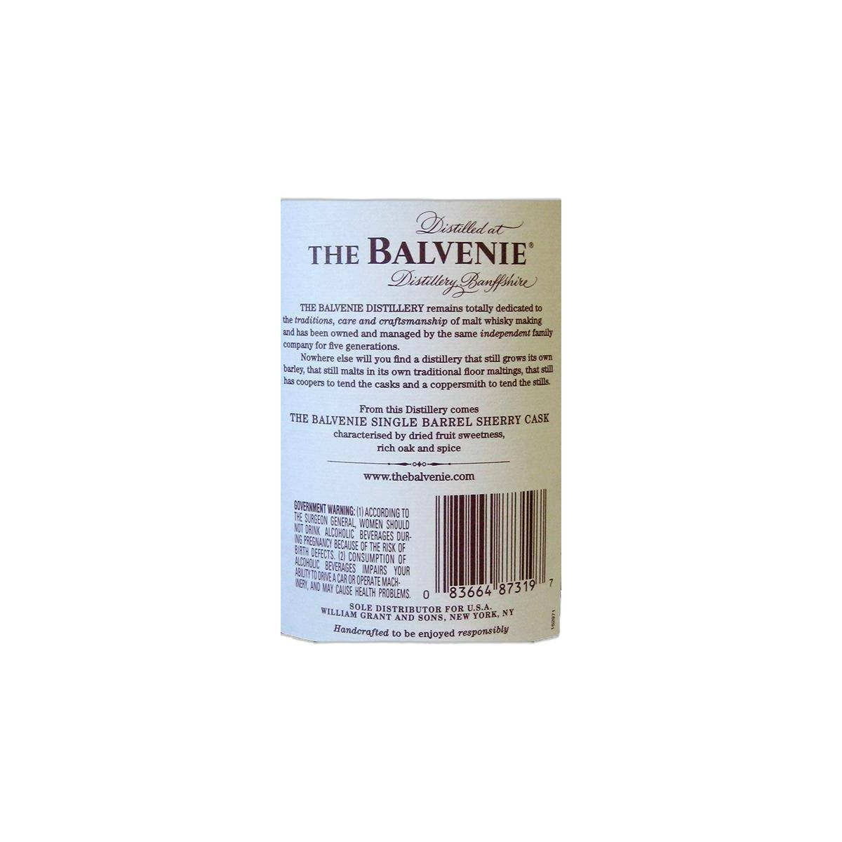 The Balvenie 15 Years Single Malt Whisky 2