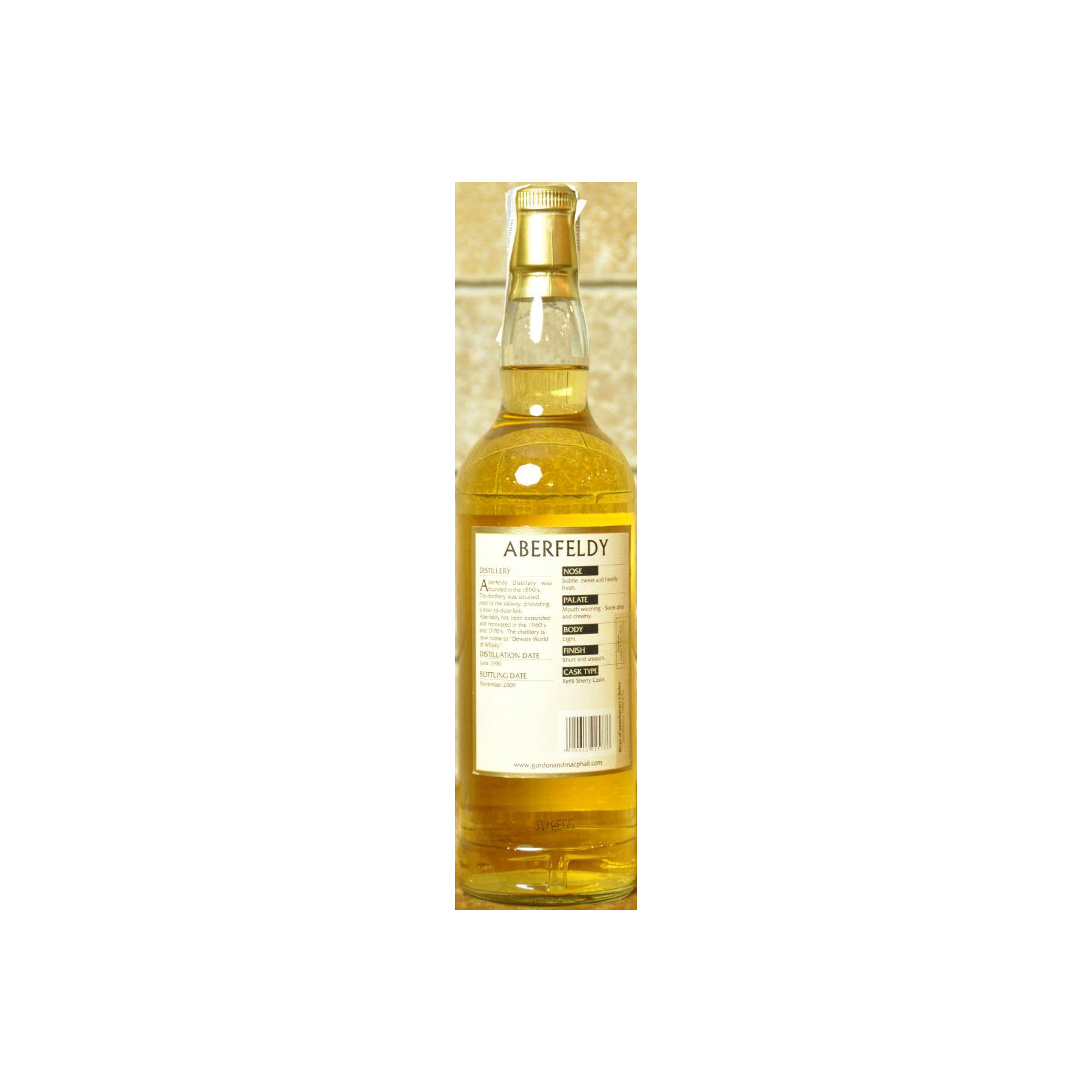 Aberfeldy Connoisseurs Choice 1990 19 Years Single Malt Whisky 2
