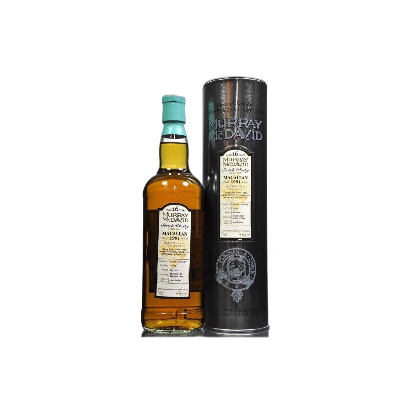 The Macallan 1991 16 Years Single Malt Whisky