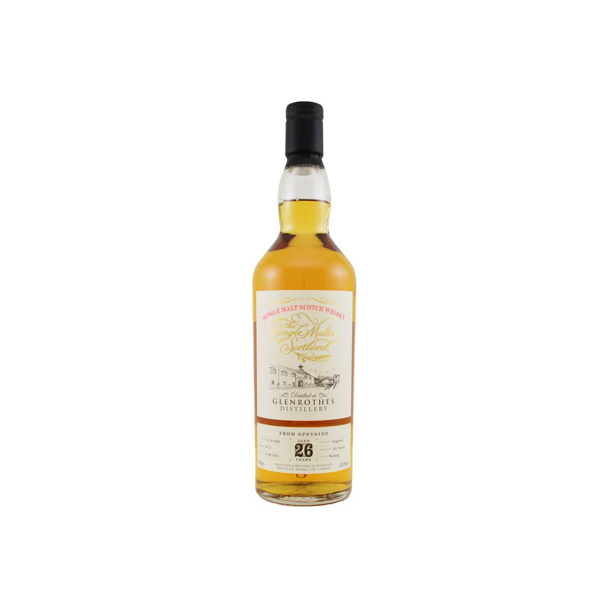 The Glenrothes The Single Malts of Scotland 1989 26 Years Single Malt Whisky