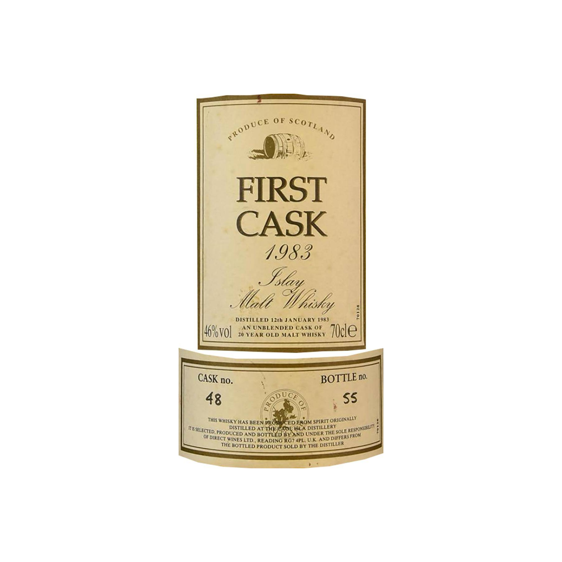 Caol Ila 1983 20 Years Single Malt Whisky 2