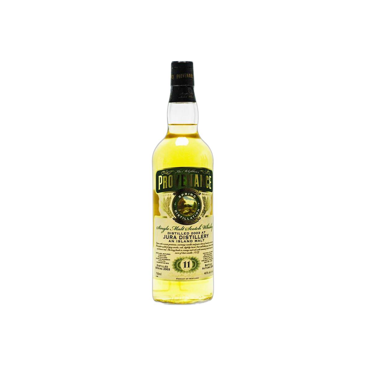 Jura McGibbon's Provenance 2003 11 Years Single Malt Whisky