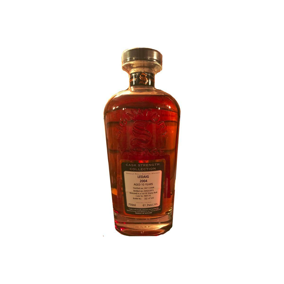 Tobermory Cask Strength Collection 2004 10 Years Single Malt Whisky