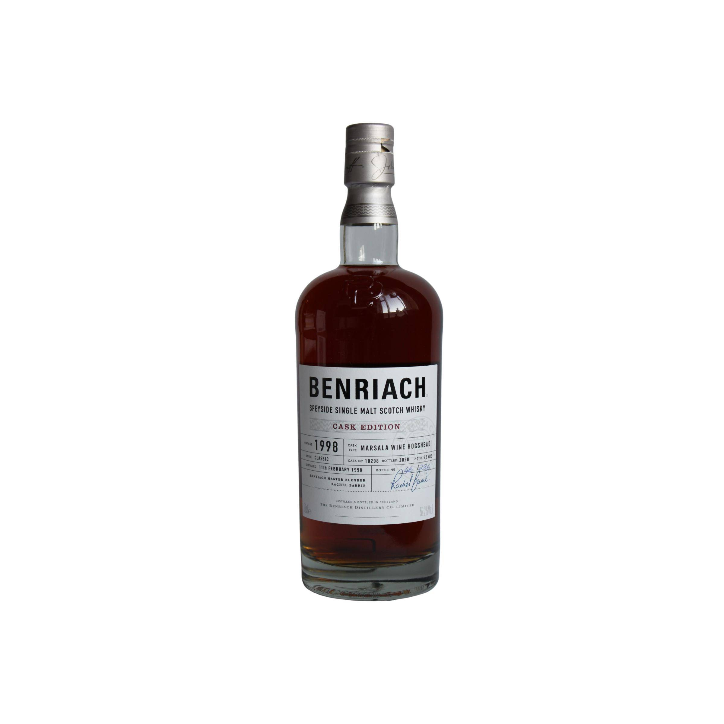 BenRiach 1998 22 Years Single Malt Whisky