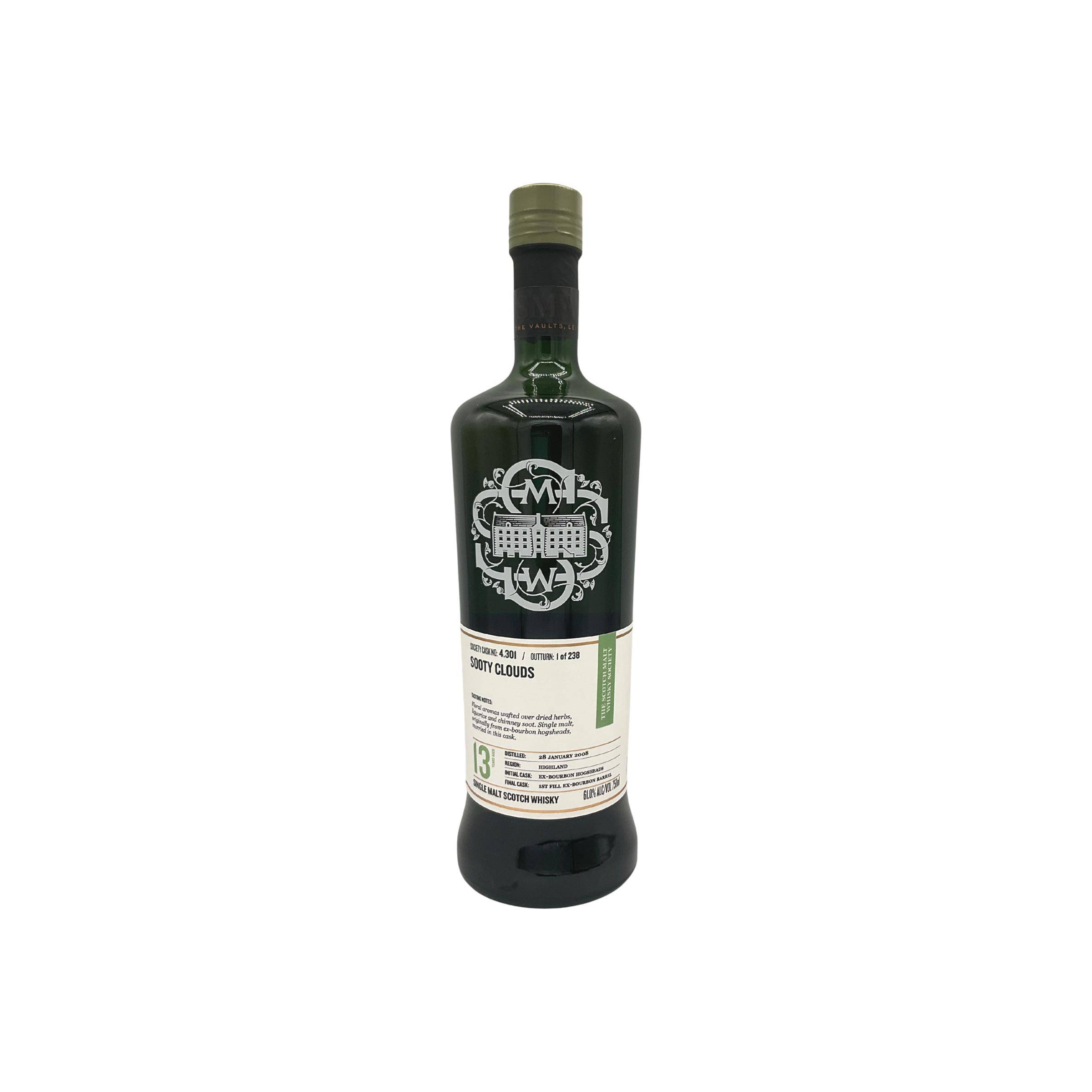 The Scotch Malt Whisky Society 2008 13 Years Single Malt Whisky