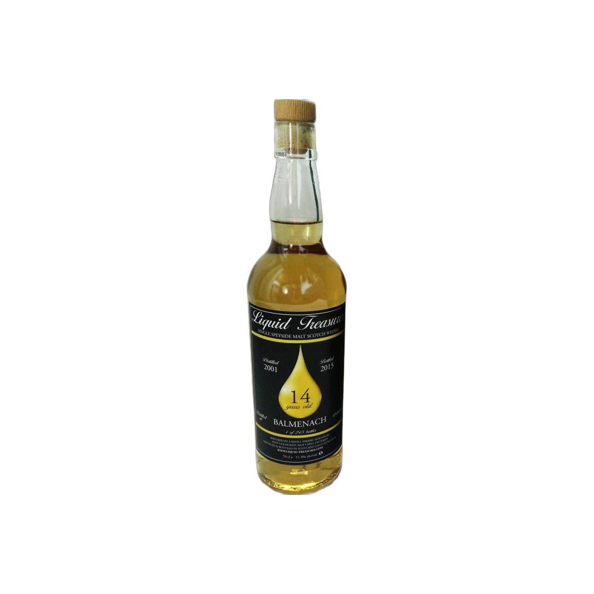 Balmenach 2001 14 Years Single Malt Whisky