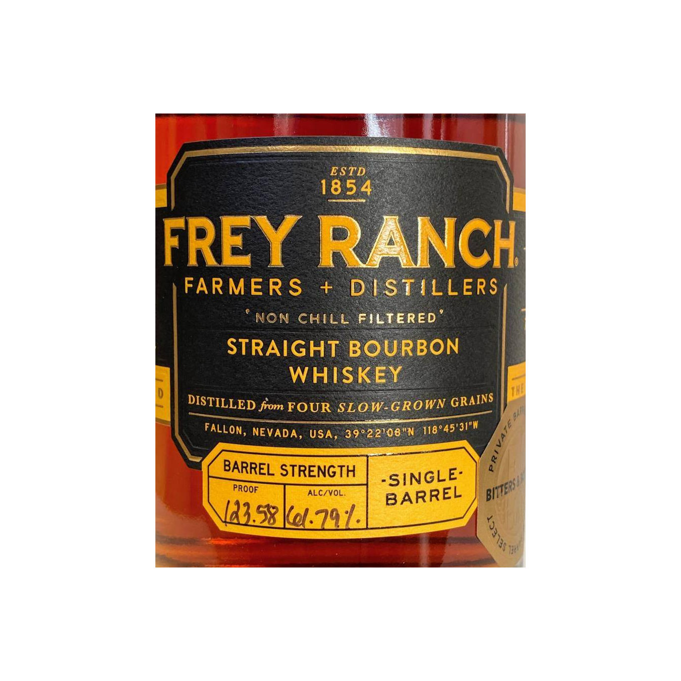 Frey ranch Bourbon Whisky 2