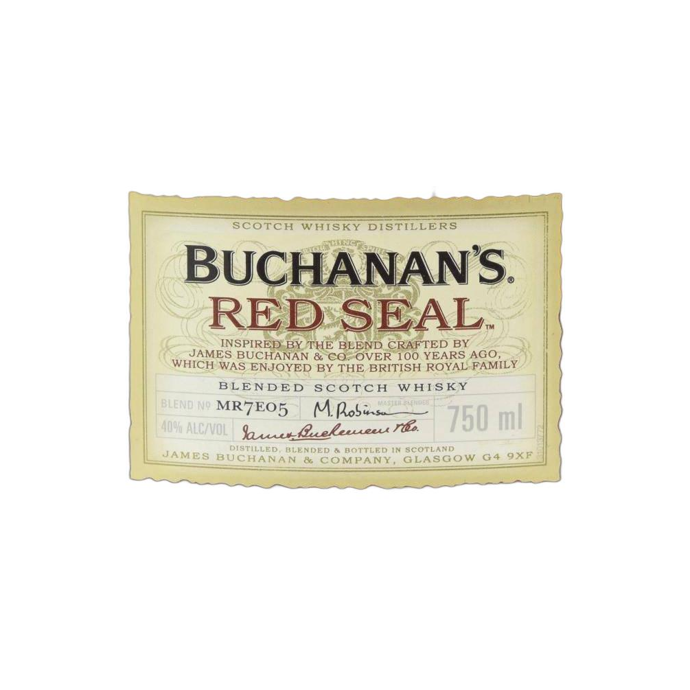 Buchanan's Red Seal 2