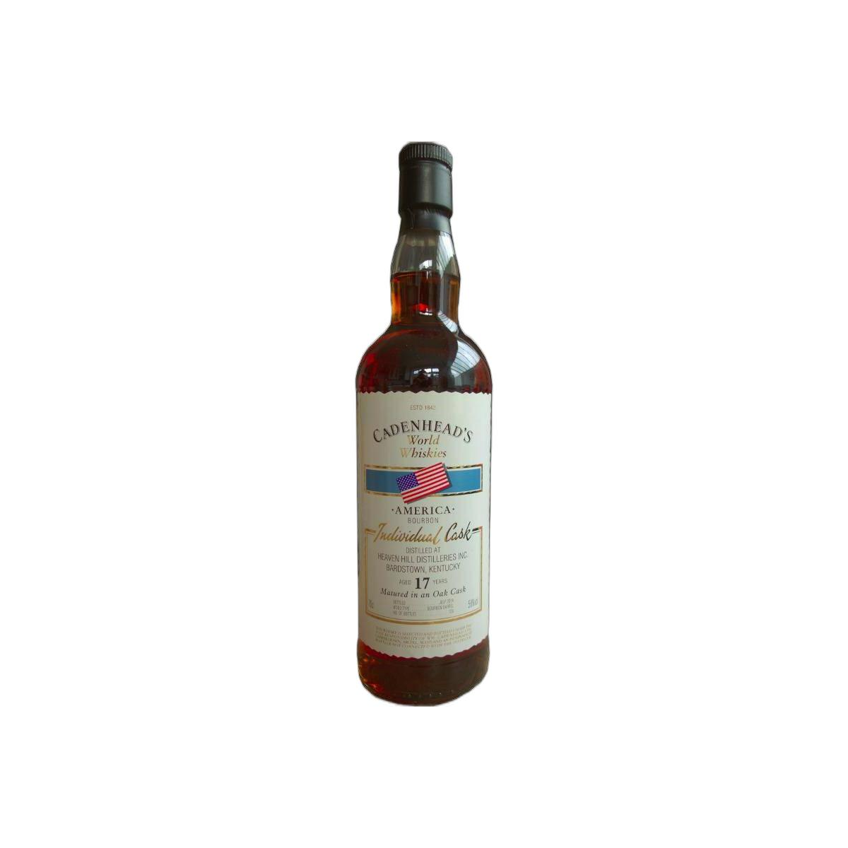 Cadenhead 17 Years Bourbon Whisky