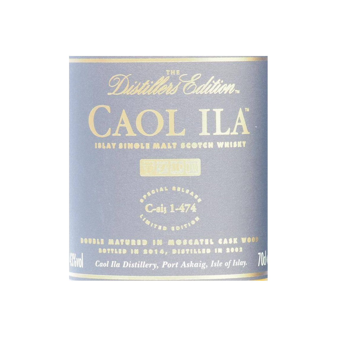 Caol Ila The Distillers Edition 2002 12 Years Single Malt Whisky 3