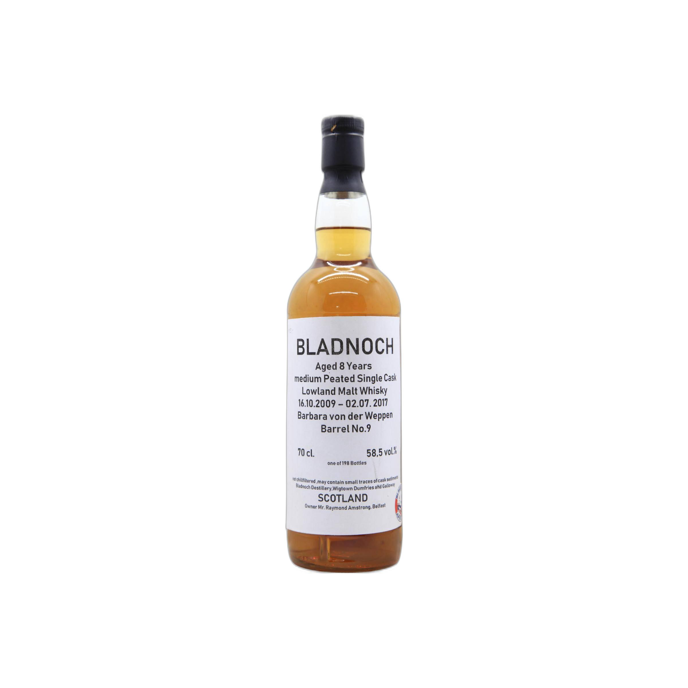 Bladnoch 2009 8 Years Single Malt Whisky