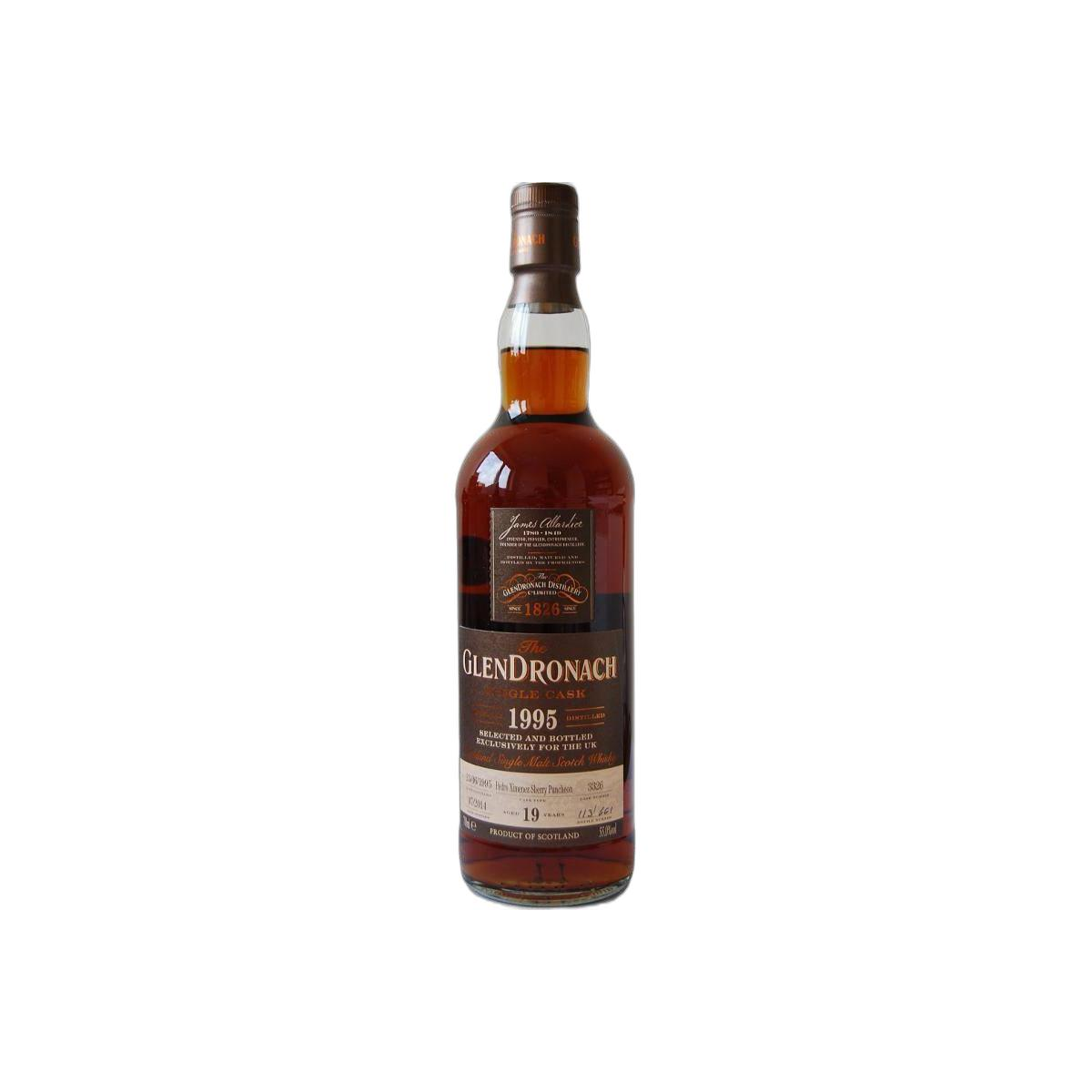 GlenDronach Single Cask 1995 19 Years Single Malt Whisky