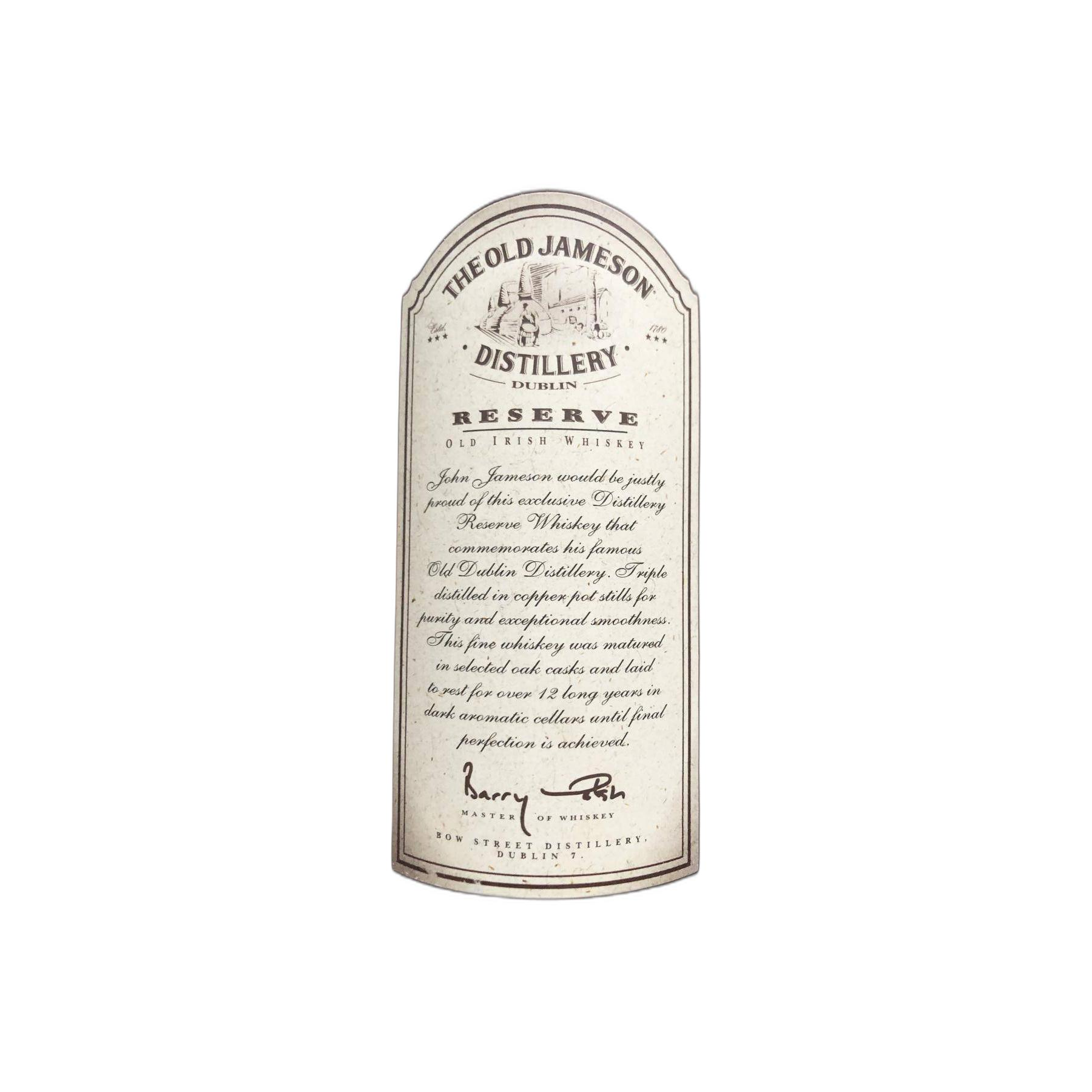 Jameson 12 Years Blended Whisky 3