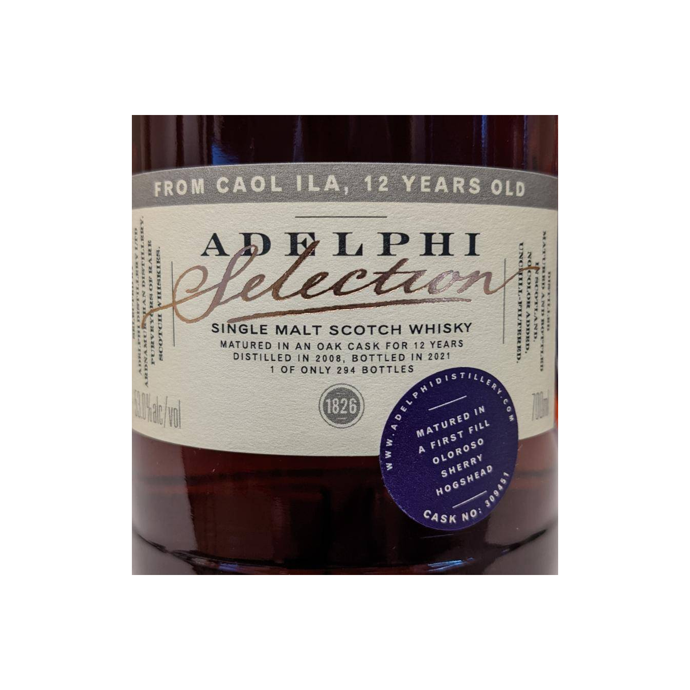 Caol Ila Limited Edition 2008 12 Years Single Malt Whisky 3