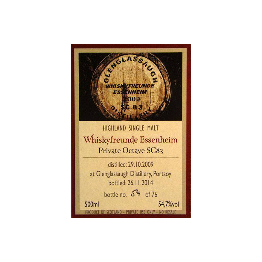 Glenglassaugh 2009 5 Years Single Malt Whisky 2