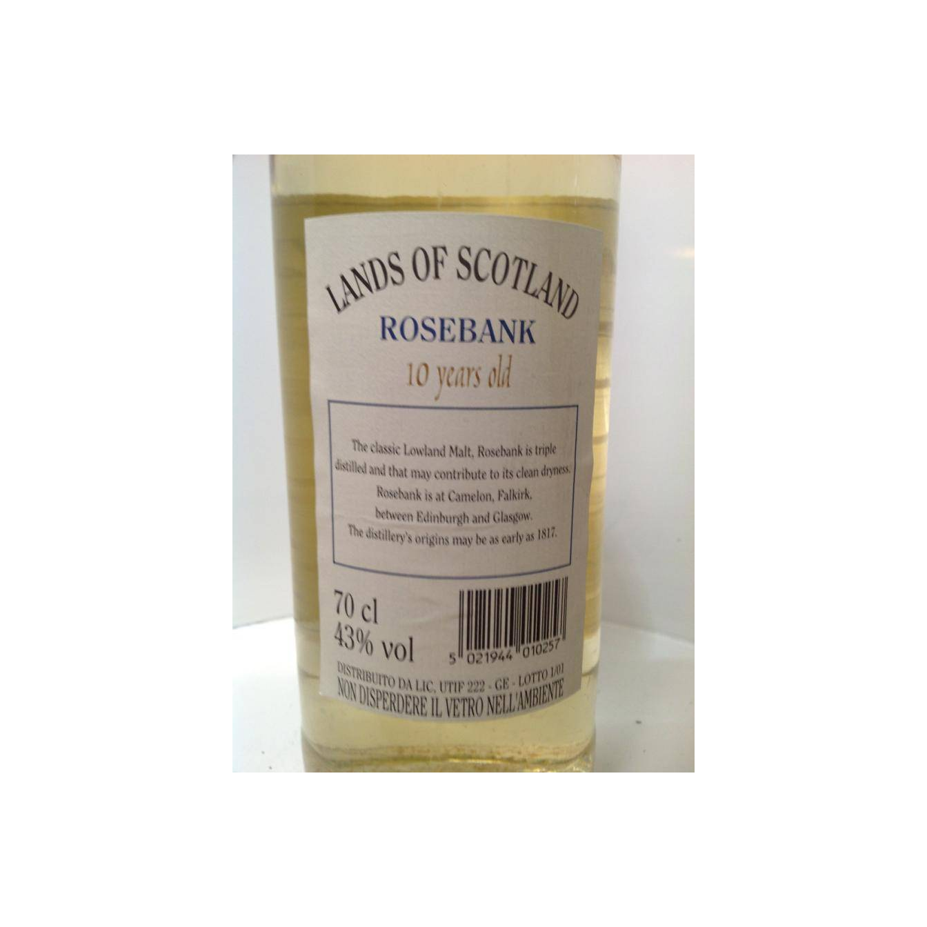 Rosebank 1991 10 Years Single Malt Whisky 2