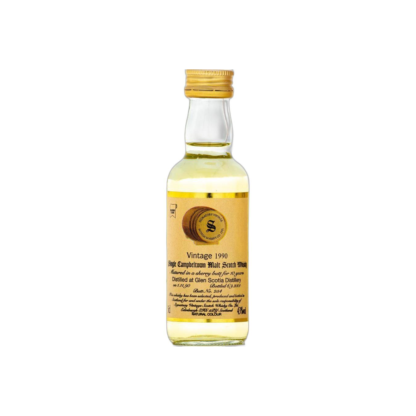 Glen Scotia 1990 10 Years Single Malt Whisky 2