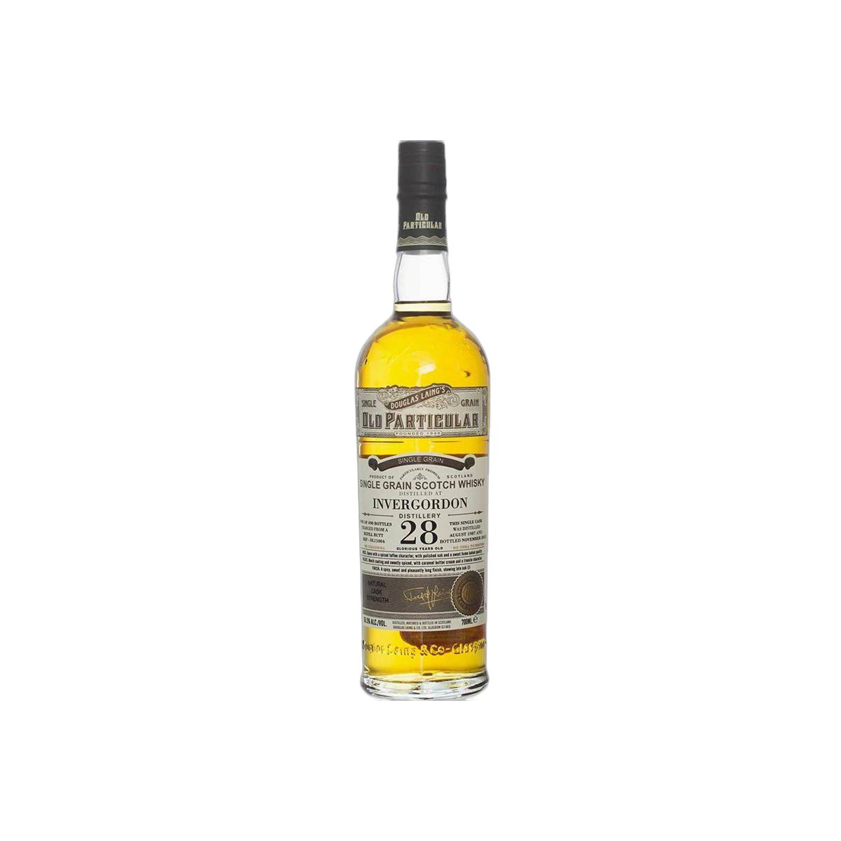 Invergordon Old Particular 1987 28 Years Single Grain Whisky