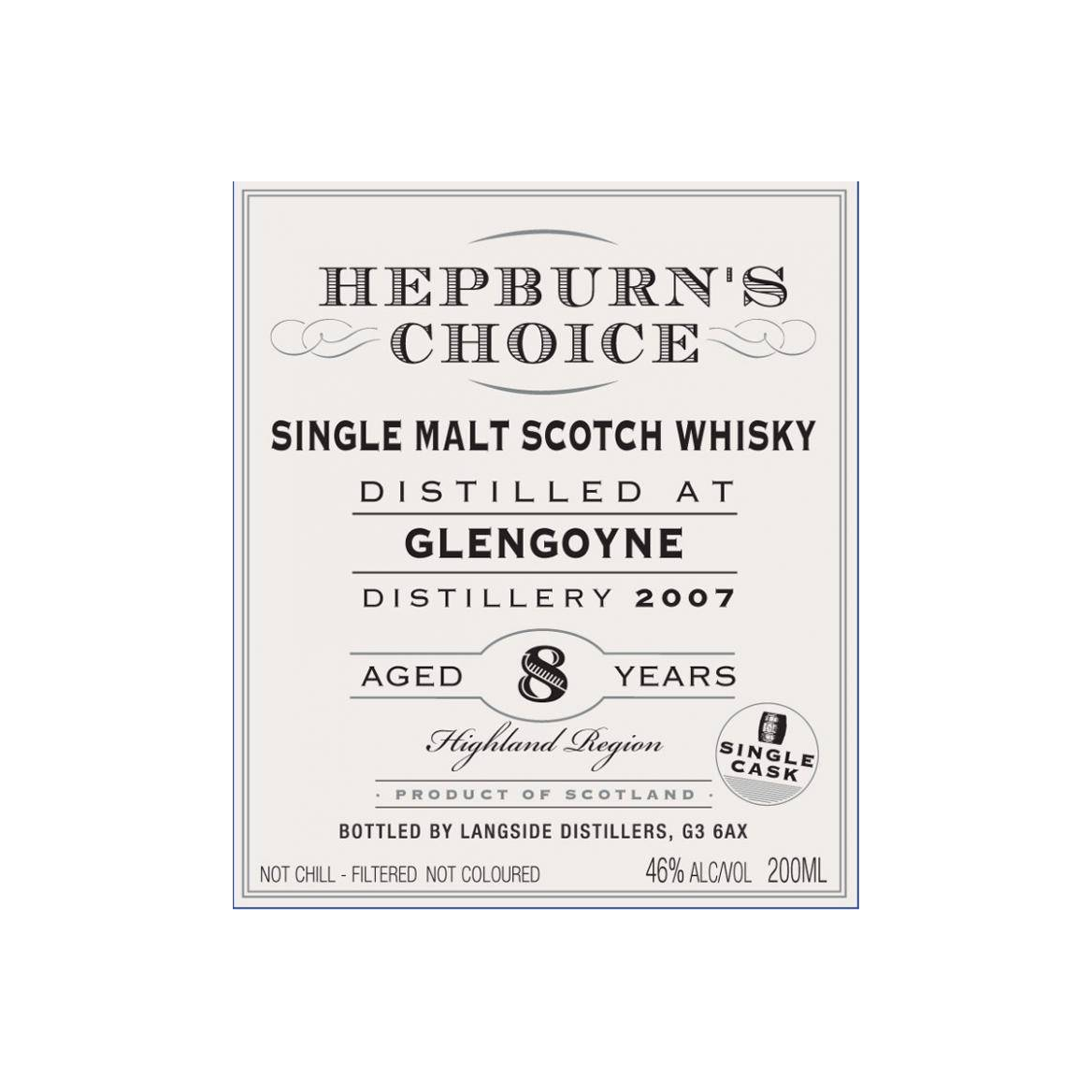 Glengoyne 2007 8 Years Single Malt Whisky 3