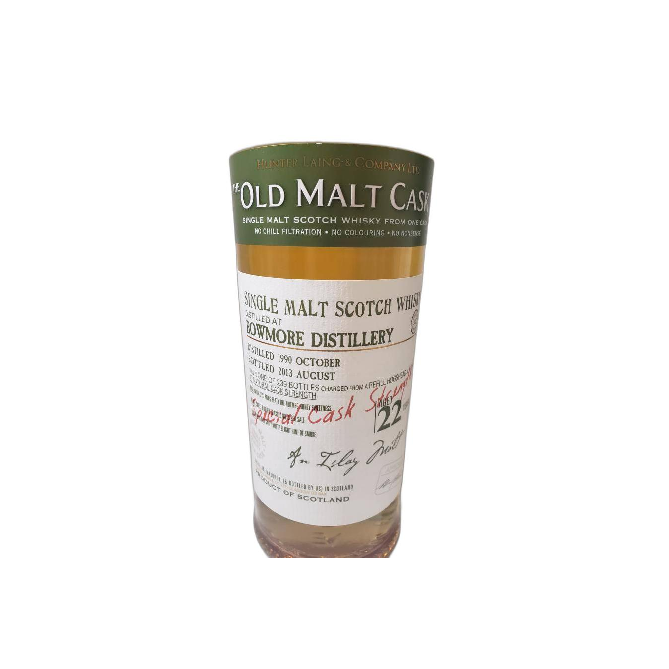 Bowmore 1990 22 Years Single Malt Whisky 2