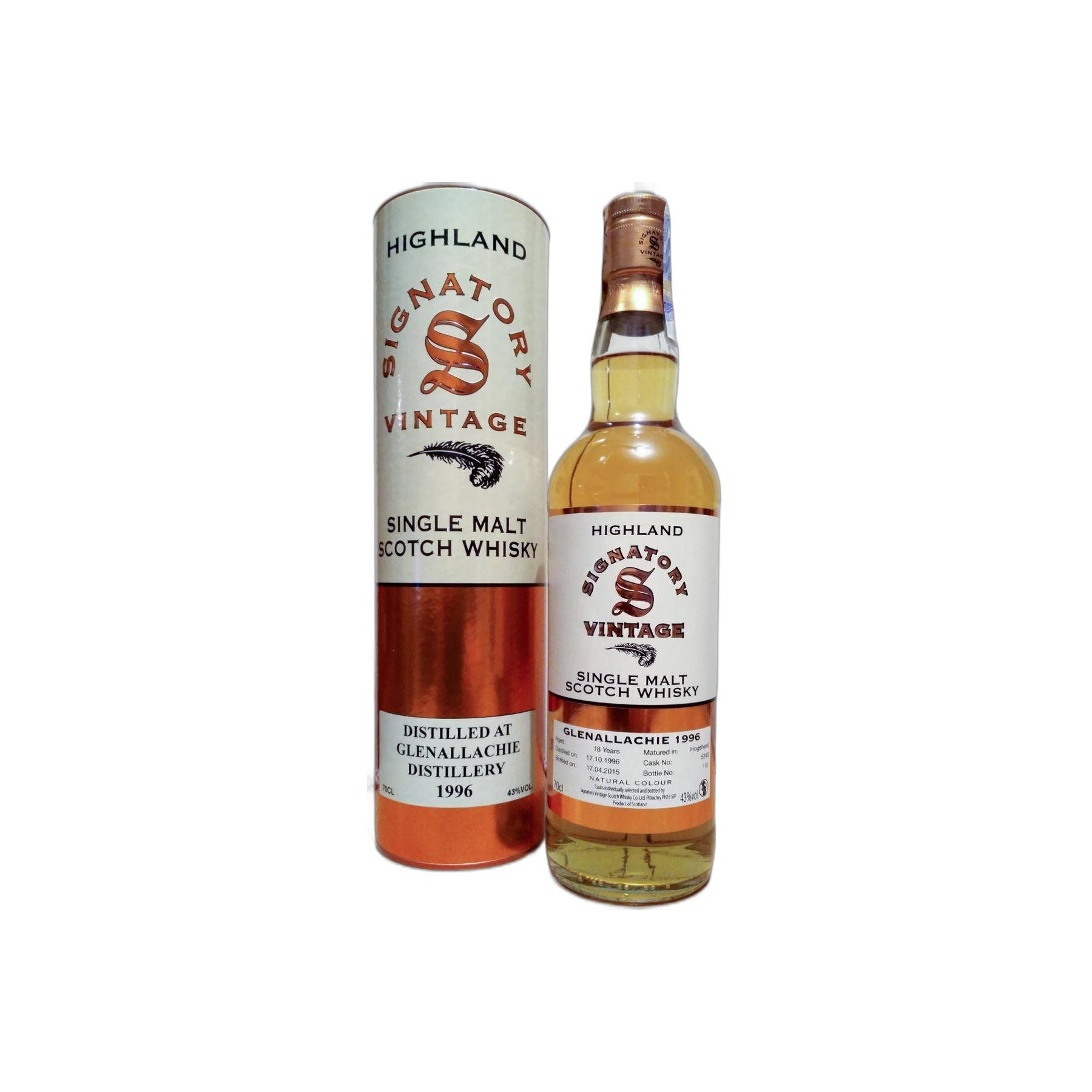 The GlenAllachie Vintage Collection 1996 18 Years Single Malt Whisky 2
