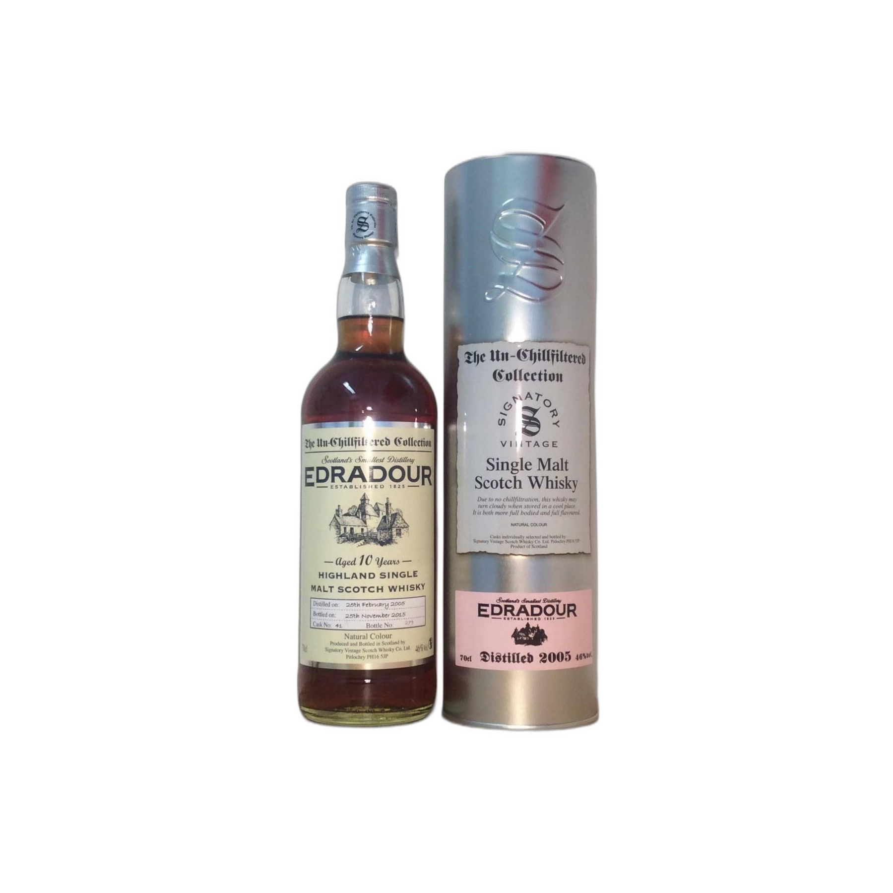 Edradour The Un-Chillfiltered Collection 2005 10 Years Single Malt Whisky 3