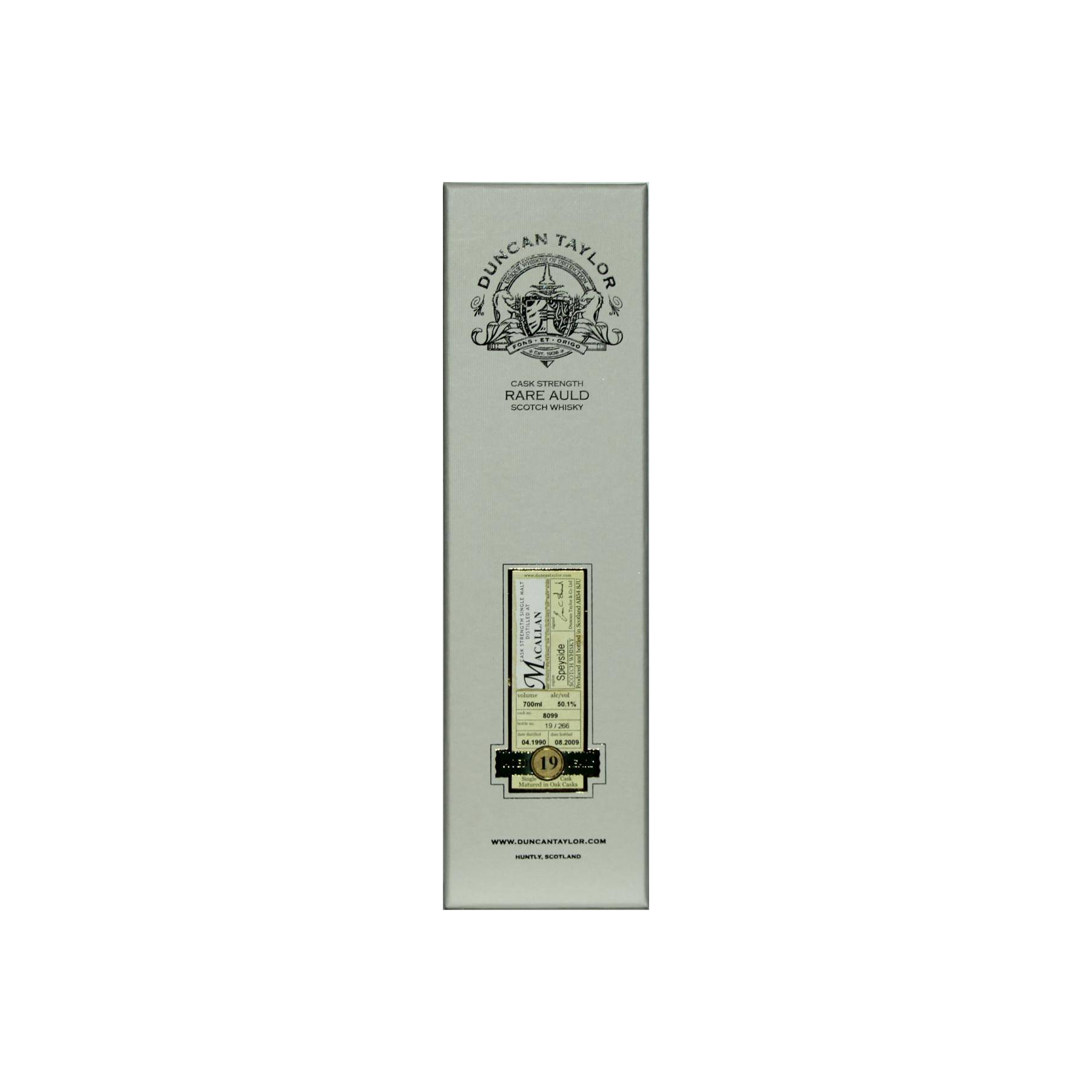 The Macallan Rare Auld 1990 19 Years Single Malt Whisky 2