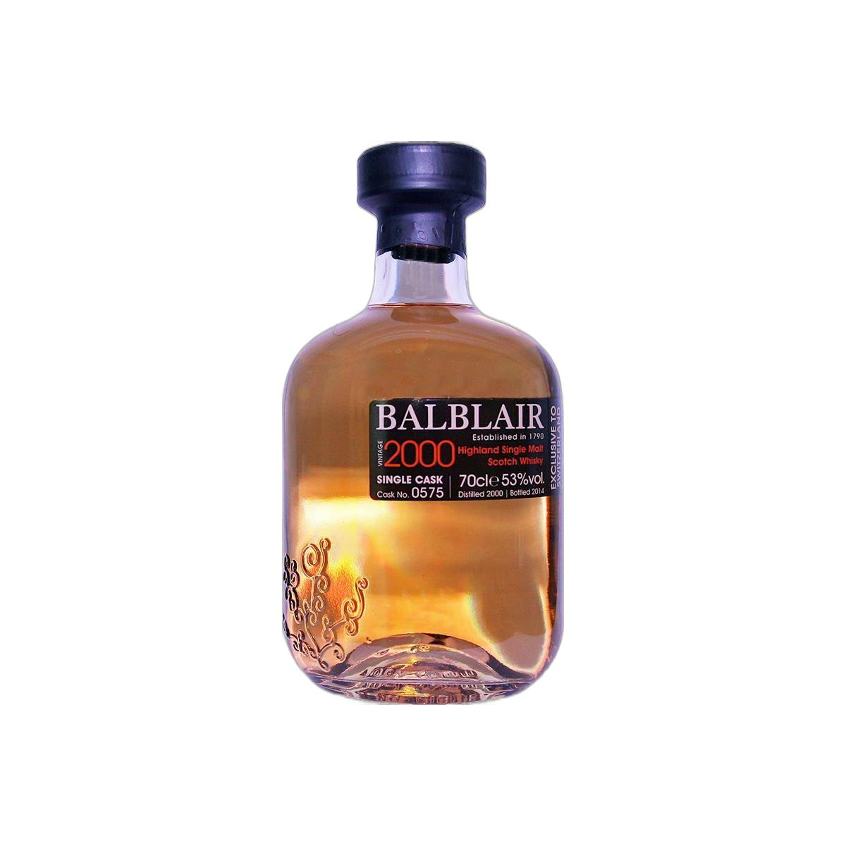 Balblair Single Cask 2000 14 Years Single Malt Whisky