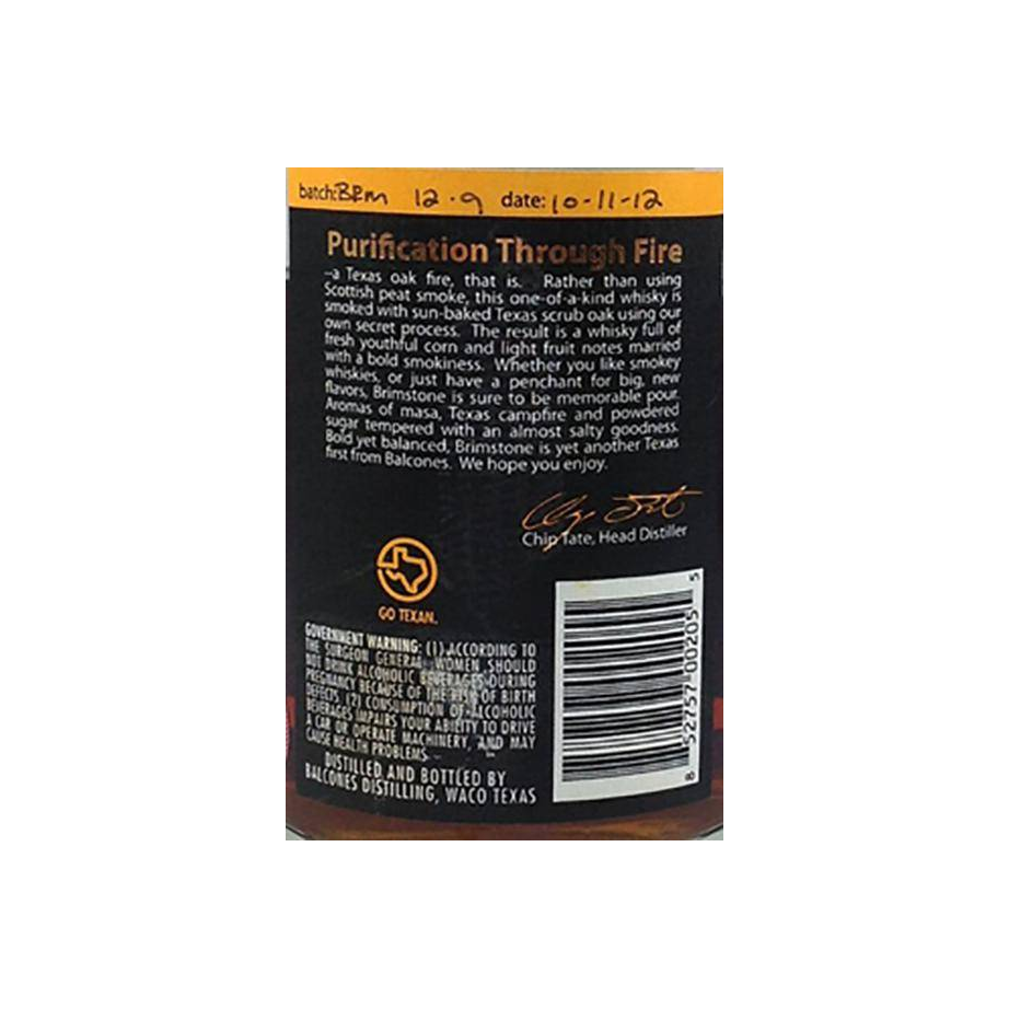 Balcones Corn Whisky