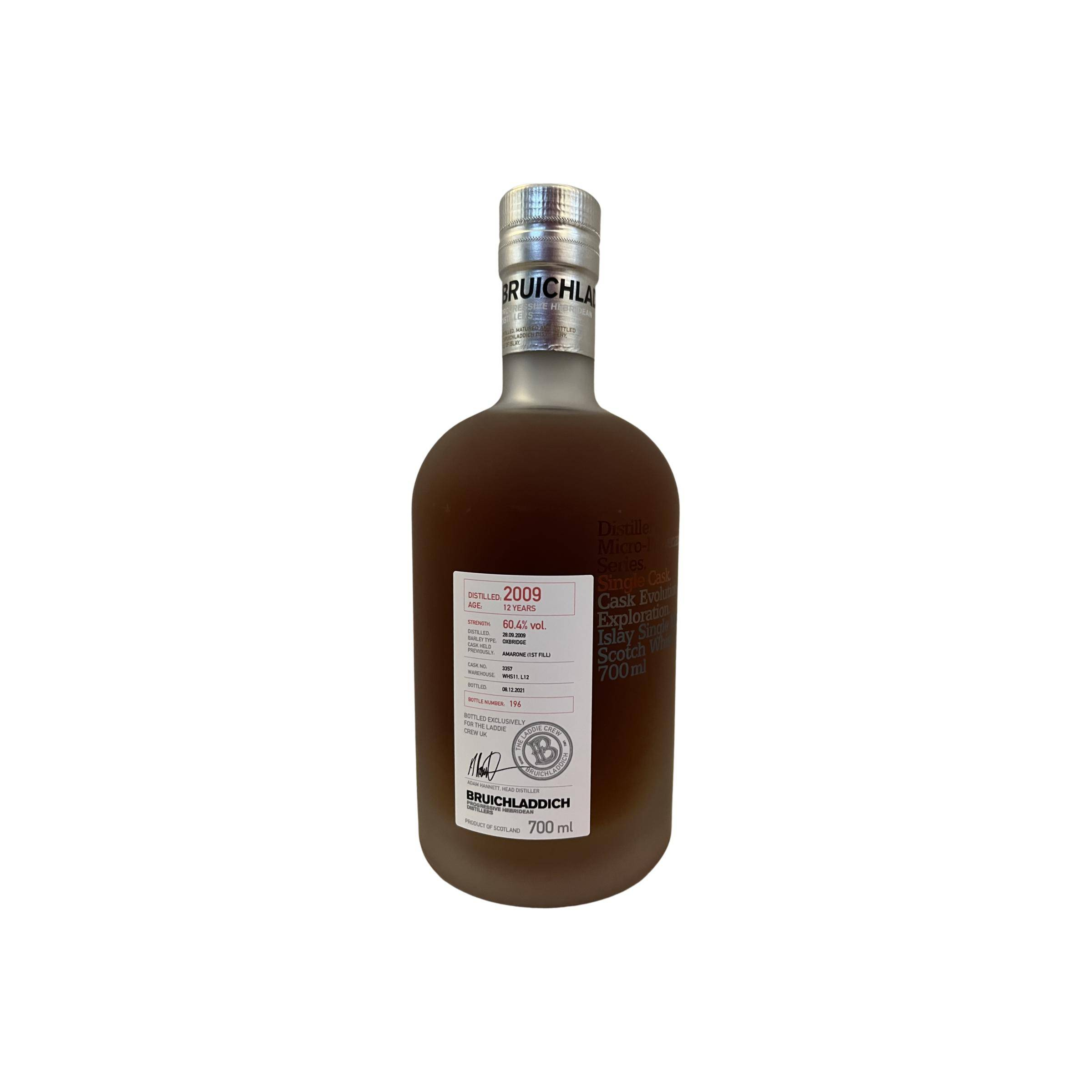 Bruichladdich 2009 12 Years Single Malt Whisky