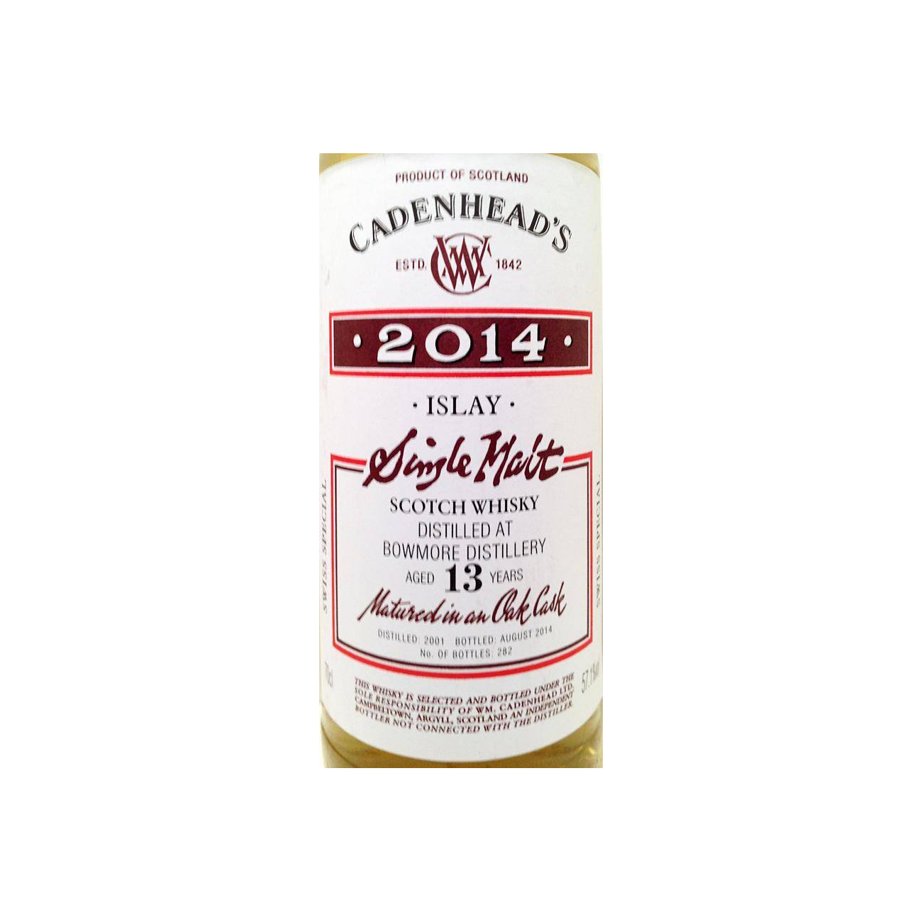 Bowmore 2001 13 Years Single Malt Whisky 3