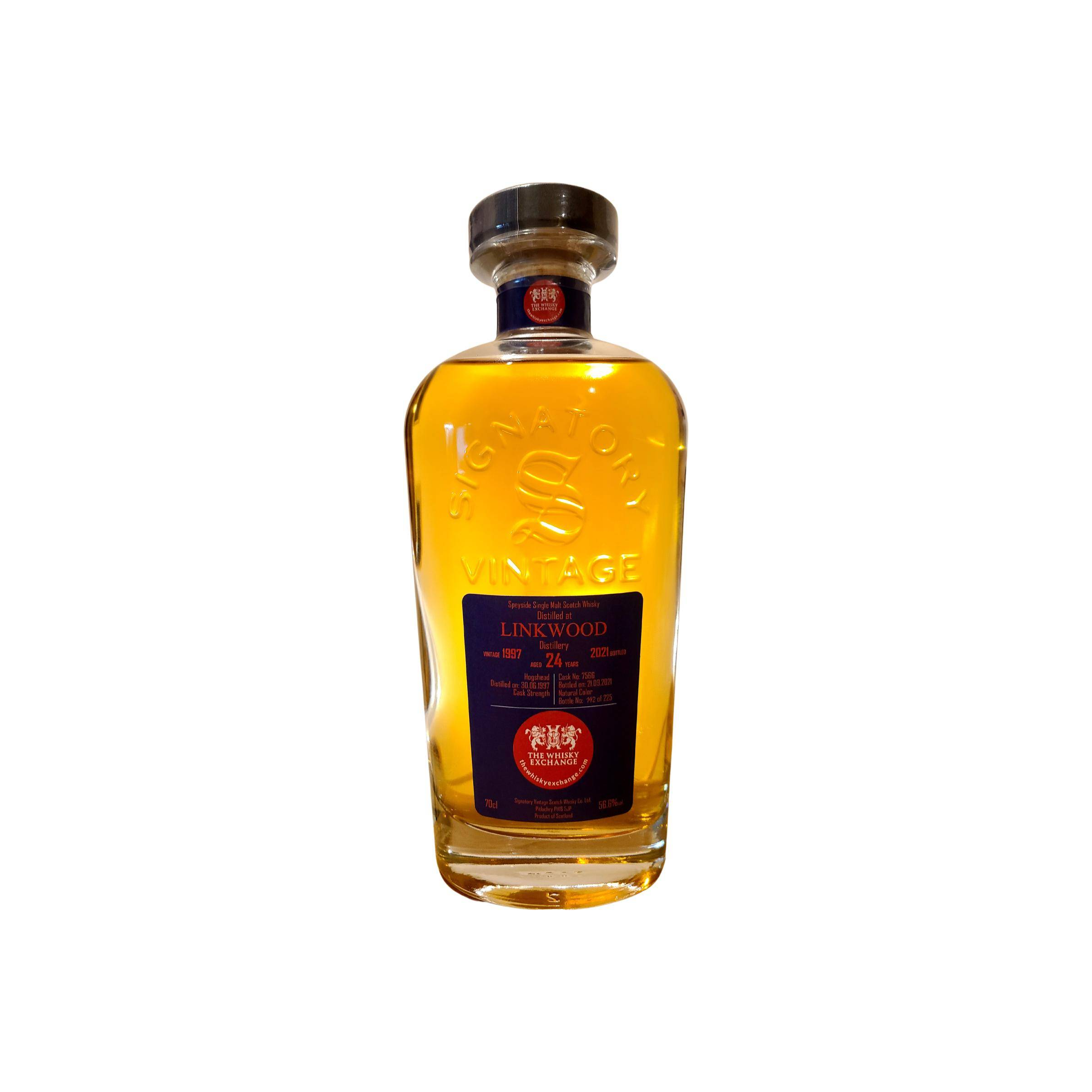 Linkwood Cask Strength Collection 1997 24 Years Single Malt Whisky