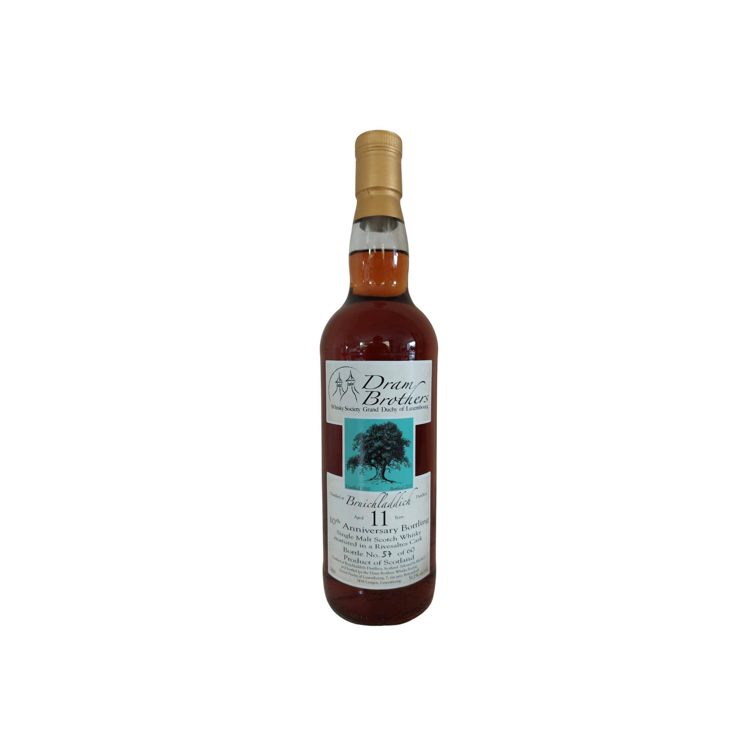 Bruichladdich 2010 11 Years Single Malt Whisky