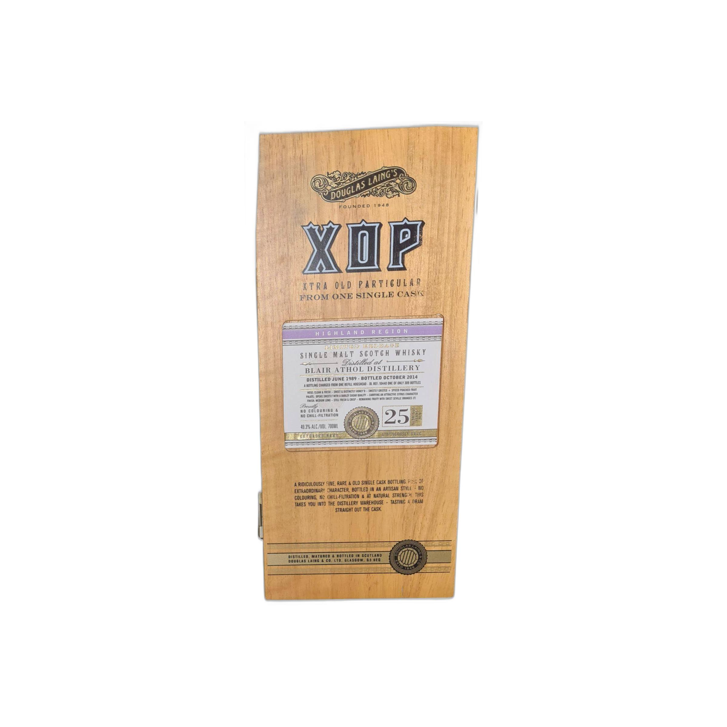 Blair Athol 1989 25 Years Single Malt Whisky 2