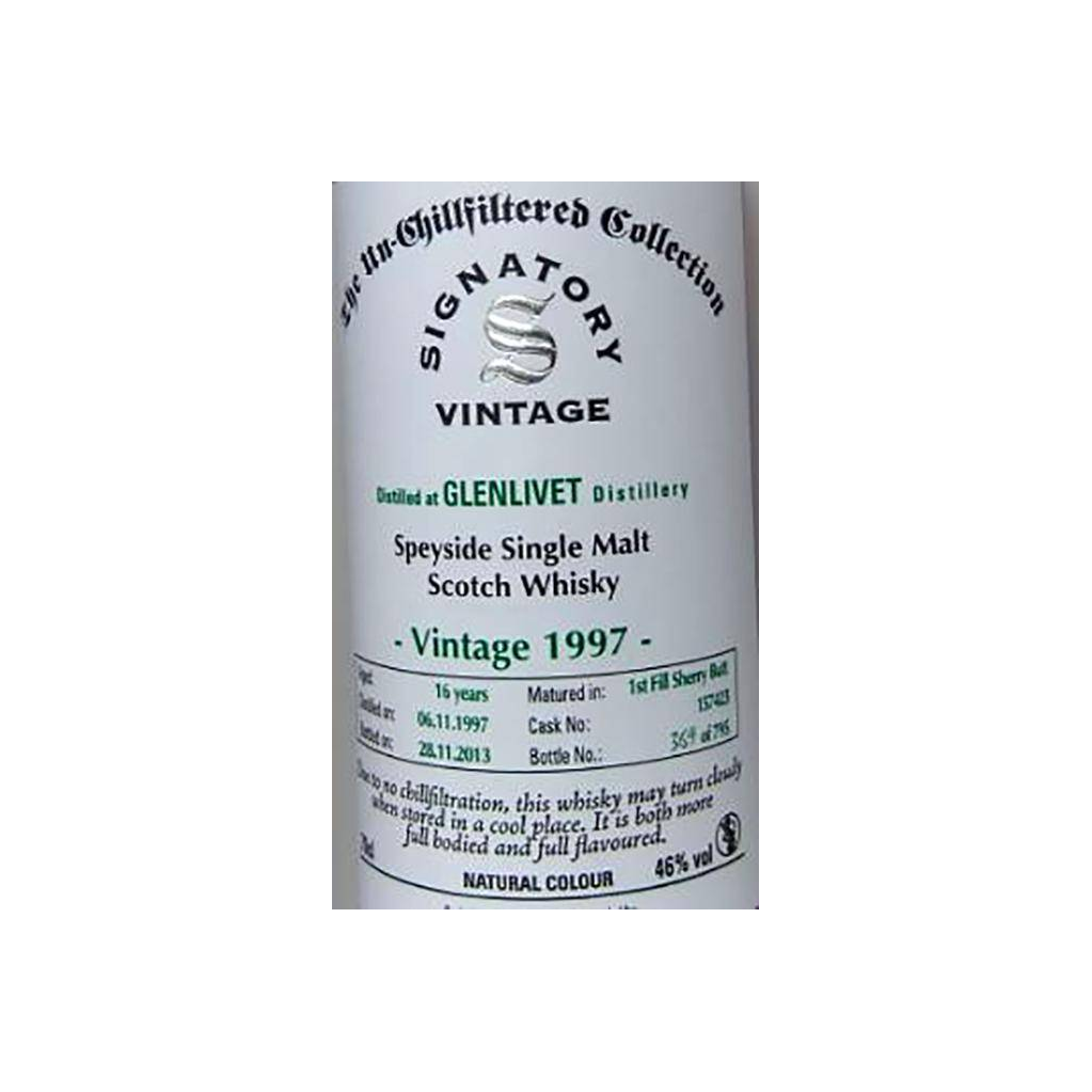 The Glenlivet The Un-Chillfiltered Collection 1997 16 Years Single Malt Whisky 3