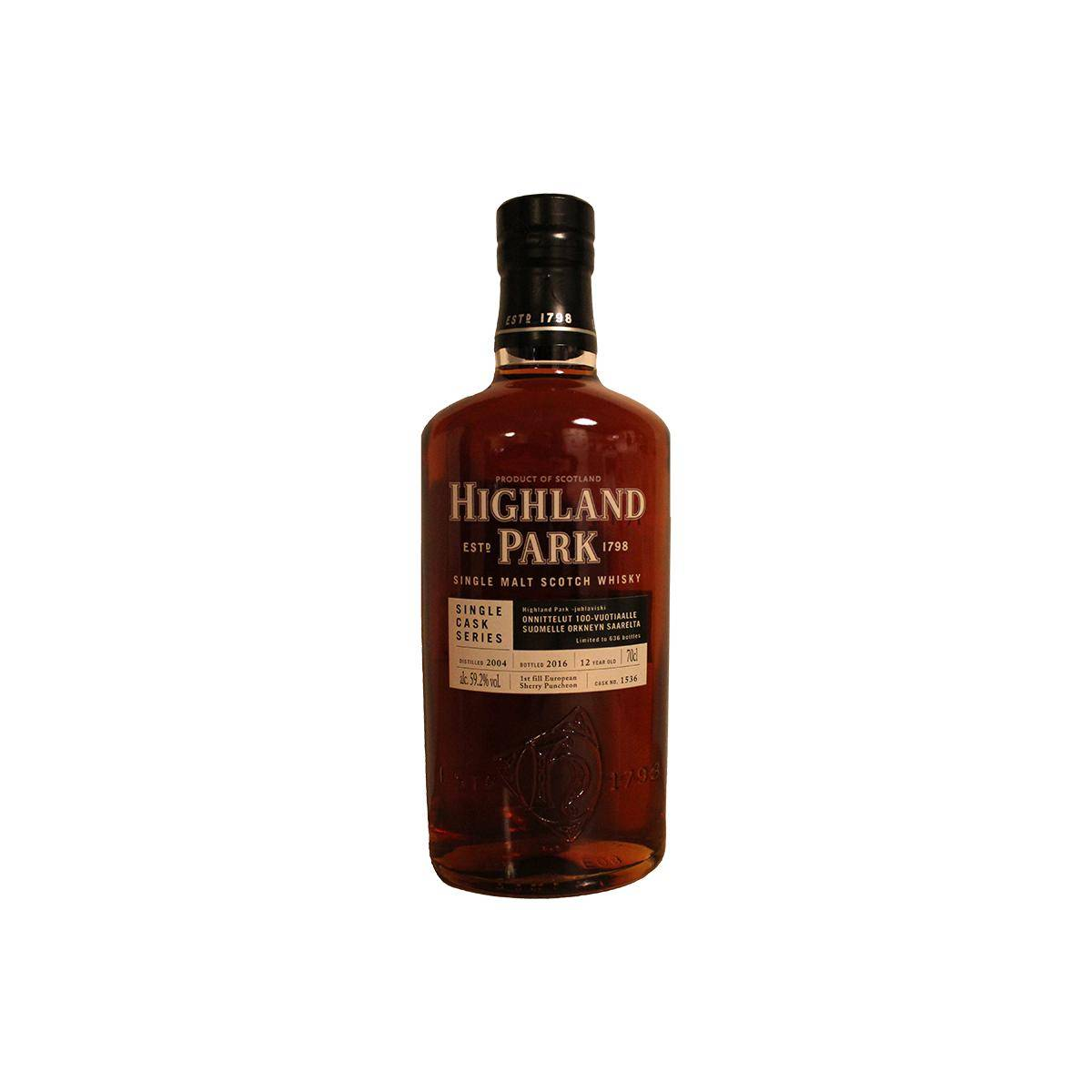 Highland Park Single Cask 2004 12 Years Single Malt Whisky