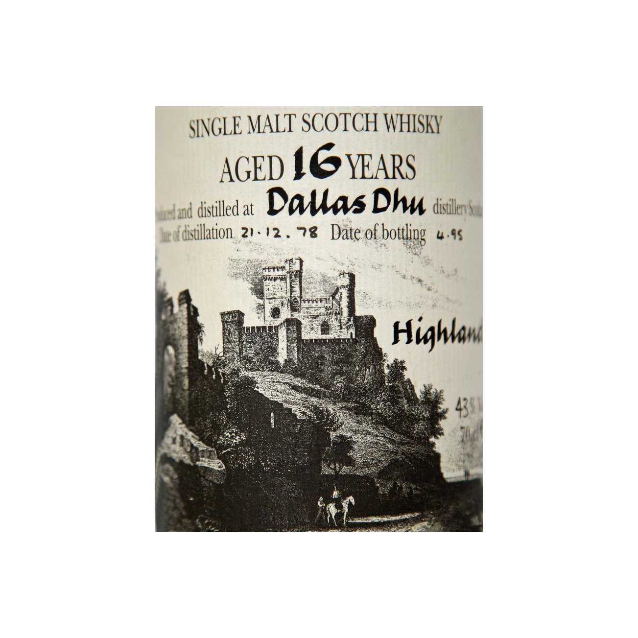 Dallas Dhu 1978 16 Years Single Malt Whisky 2