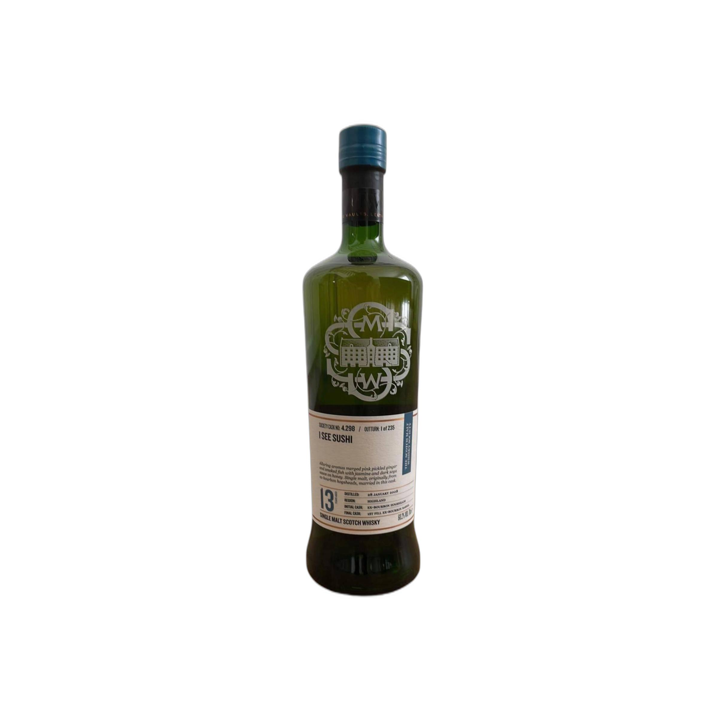 The Scotch Malt Whisky Society 2008 13 Years Single Malt Whisky