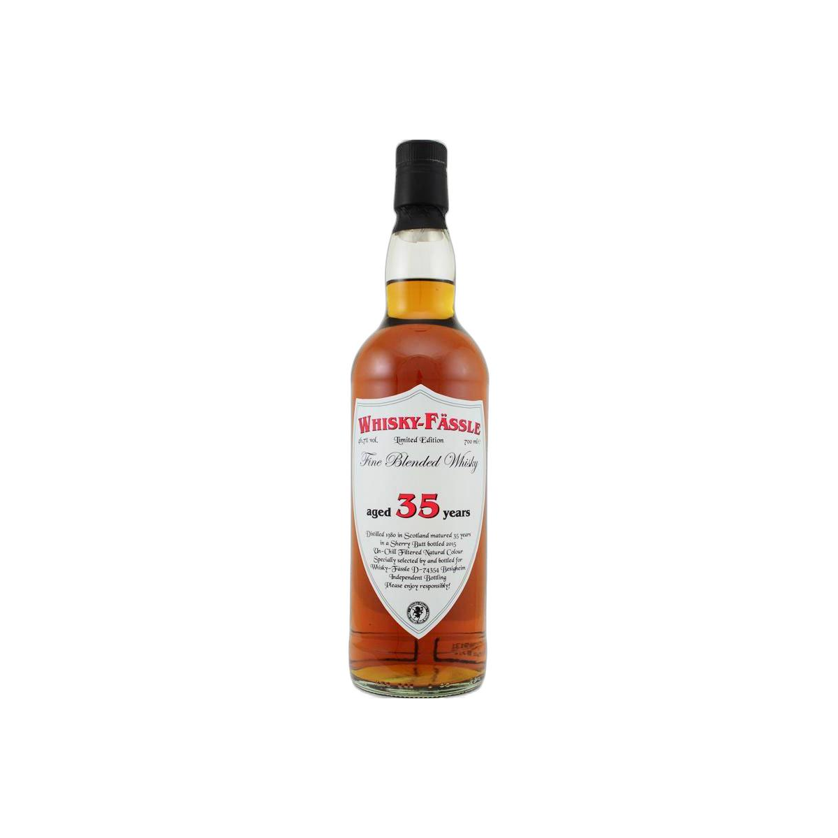 Fine Blended Whisky 1980 W-F