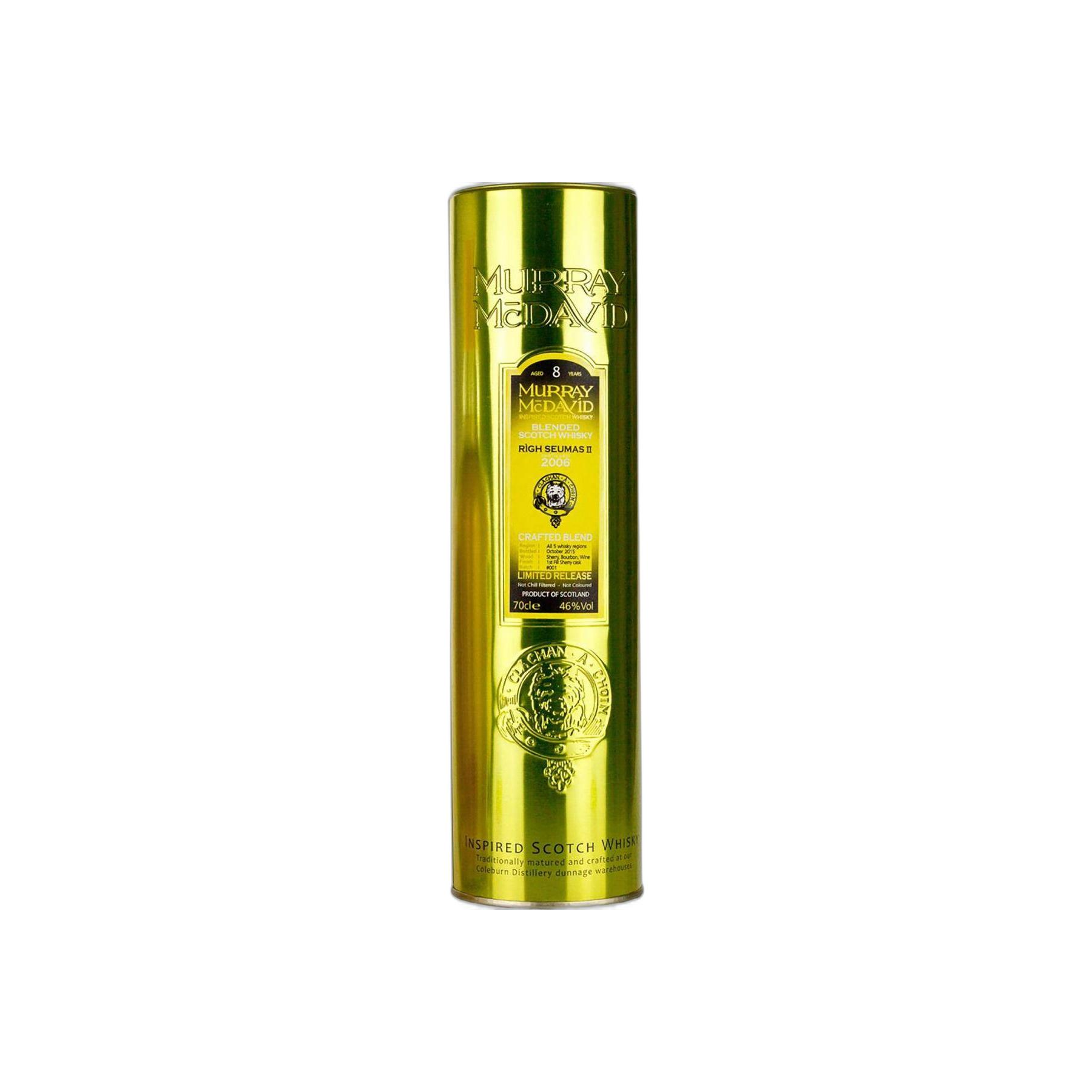 Murray McDavid 2006 8 Years Blended Whisky 2