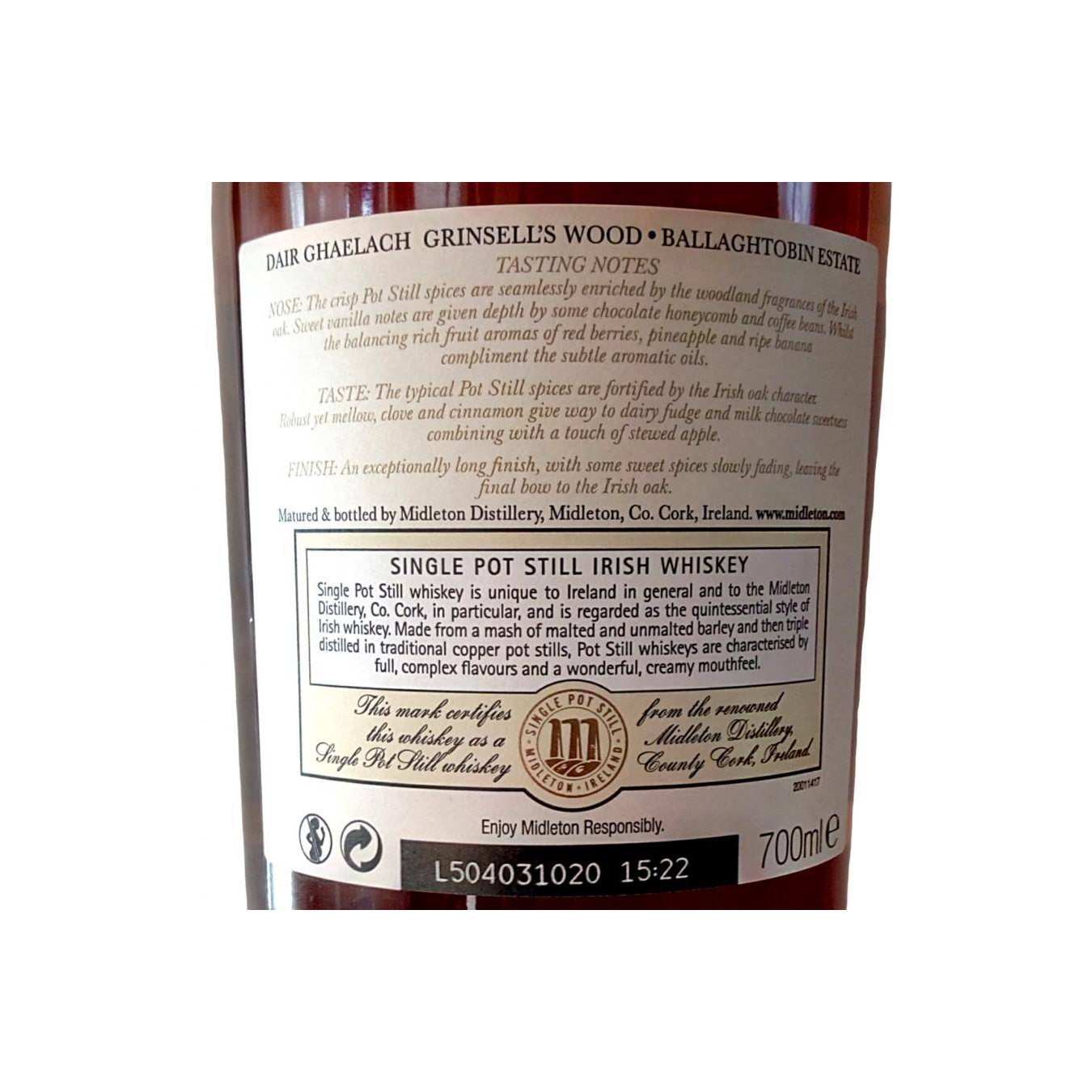 Midleton Single Pot Still Whisky 2