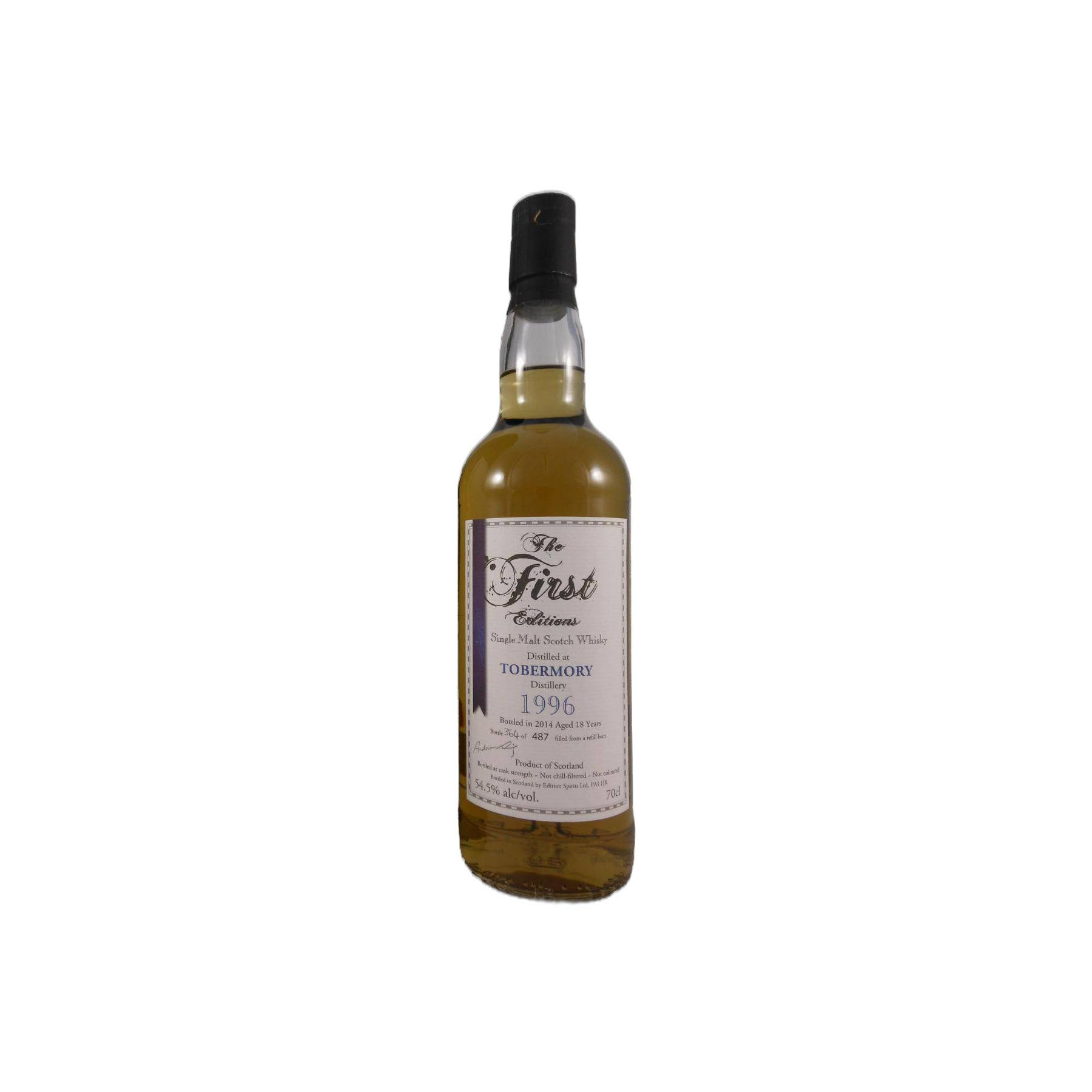 Tobermory The First Editions 1996 18 Years Single Malt Whisky 2