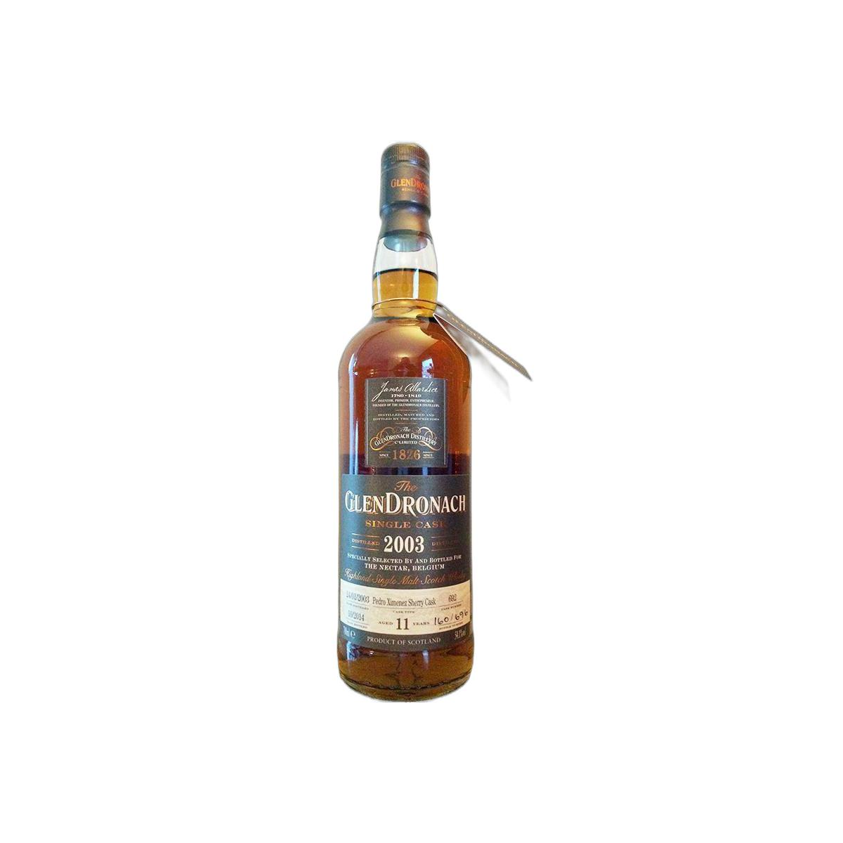 GlenDronach Single Cask 2003 11 Years Single Malt Whisky