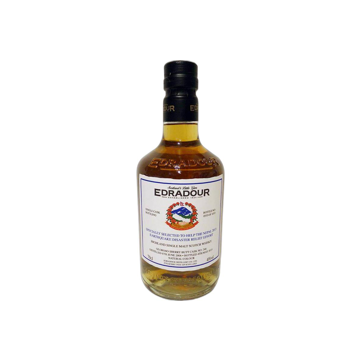 Edradour Individual Cask Bottling 2006 8 Years Single Malt Whisky